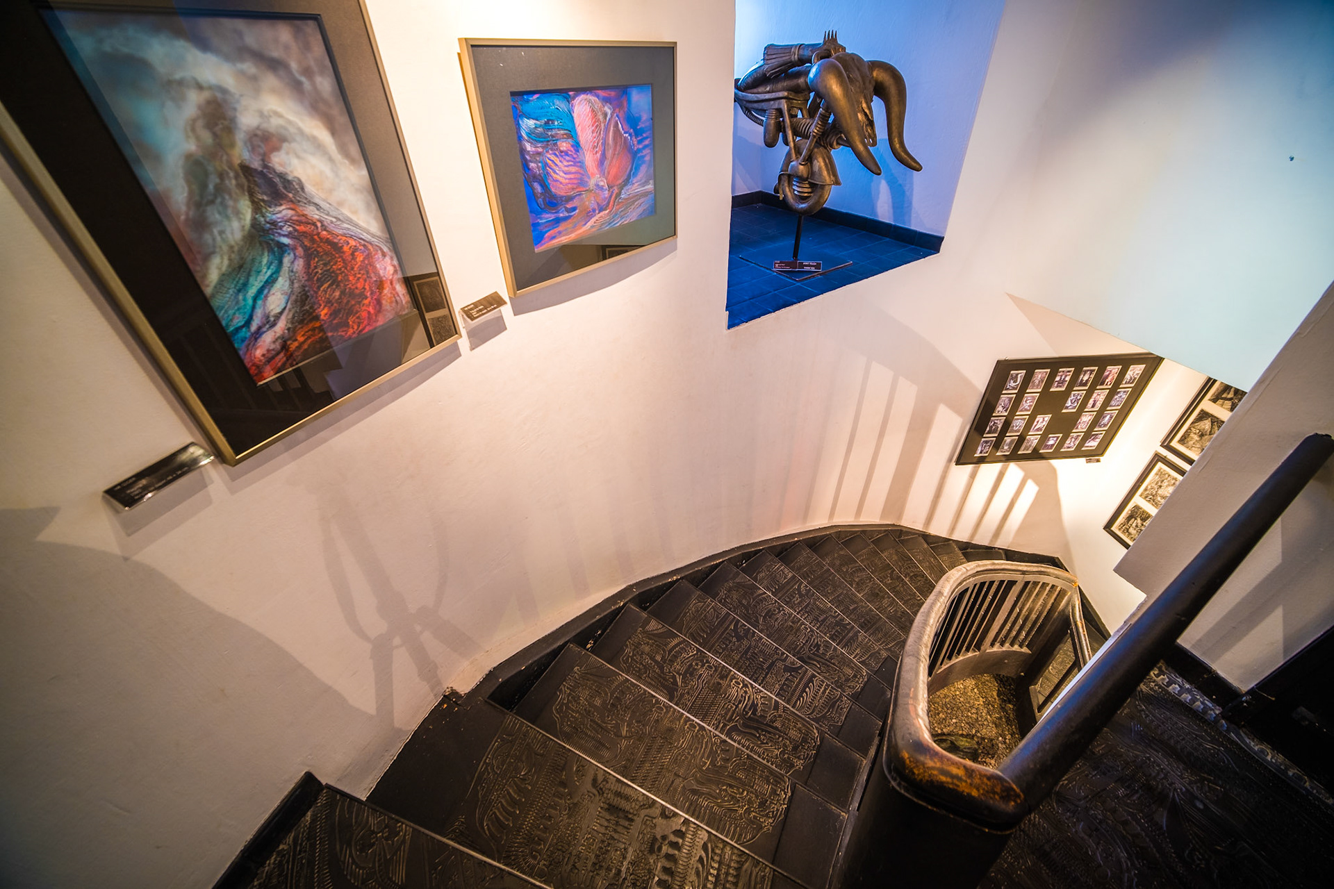 H.R. Giger Museum staircase