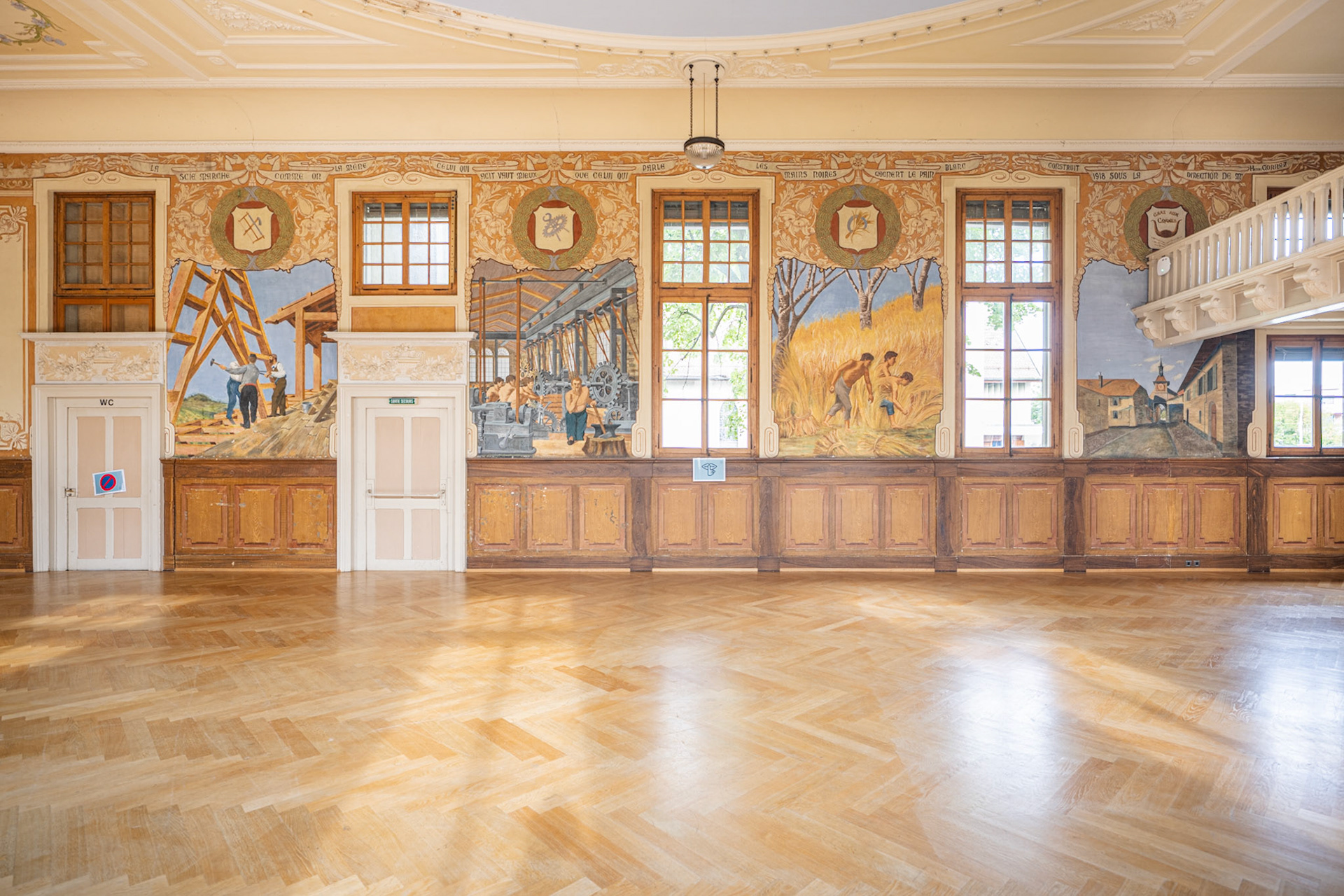 wall paintings