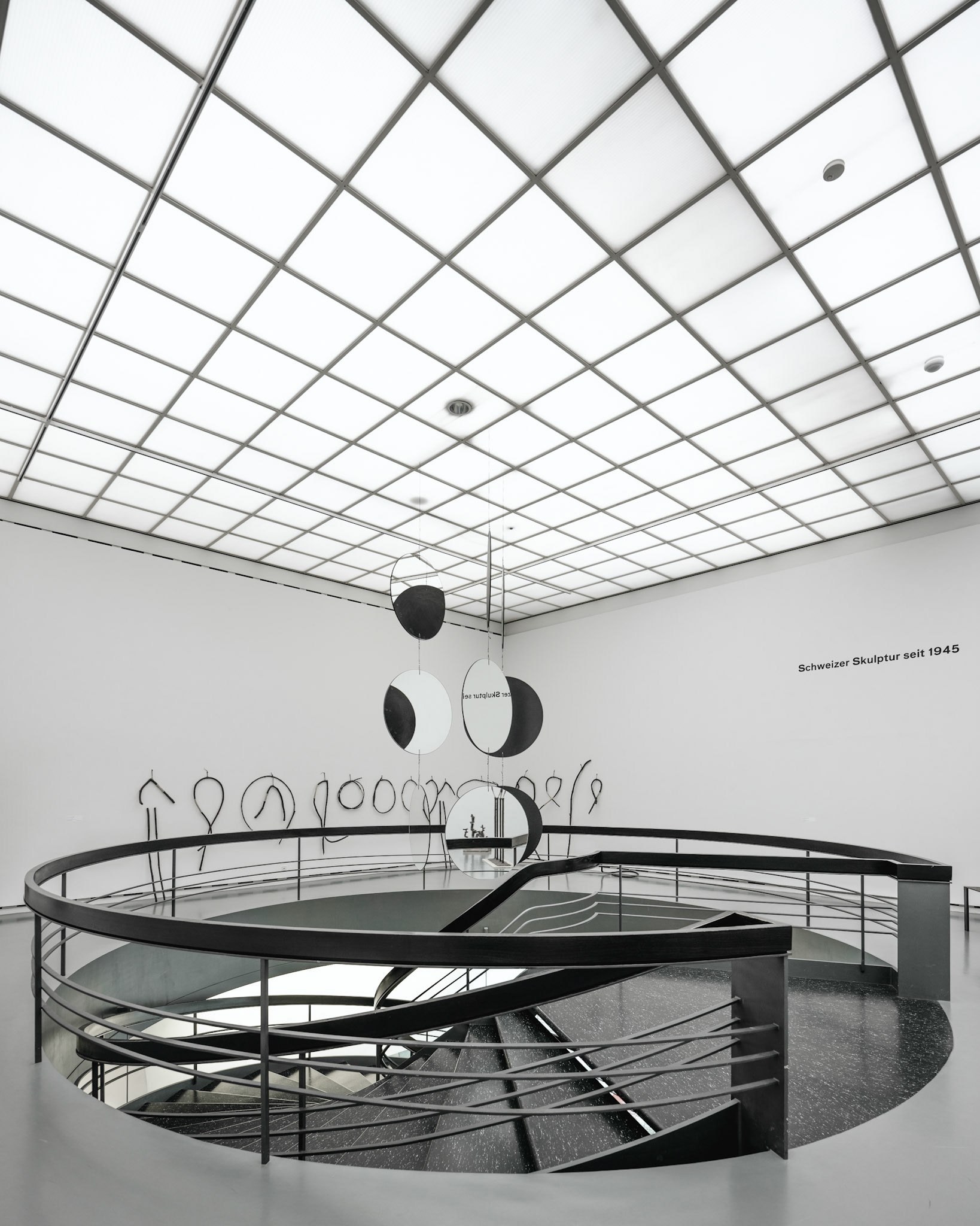 Aargauer Kunsthaus - upper floor illuminated from above