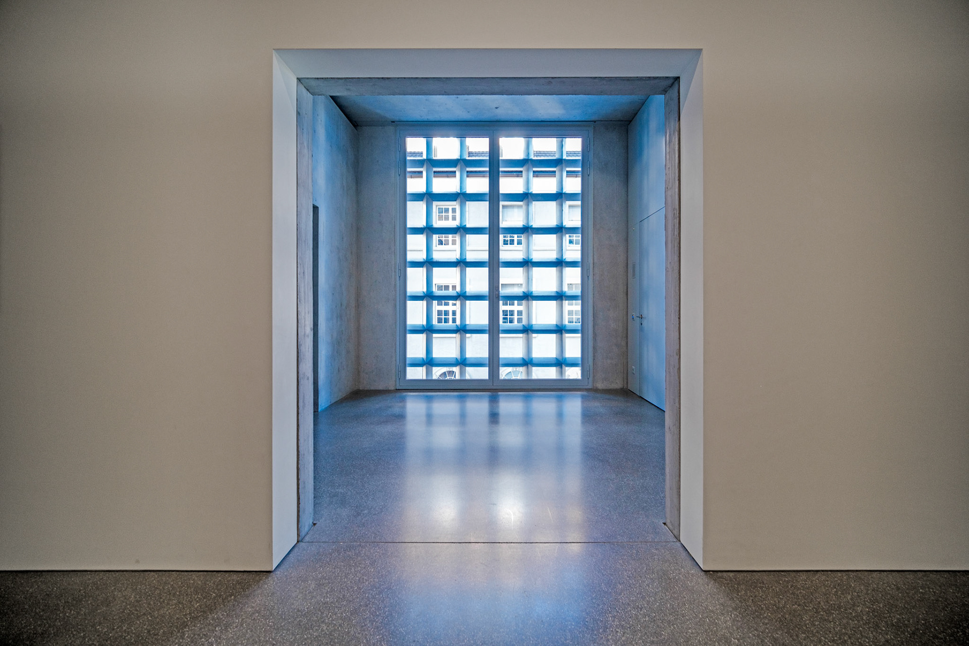 Bündner Kunstmuseum - inside the extension by Barozzi/Veiga