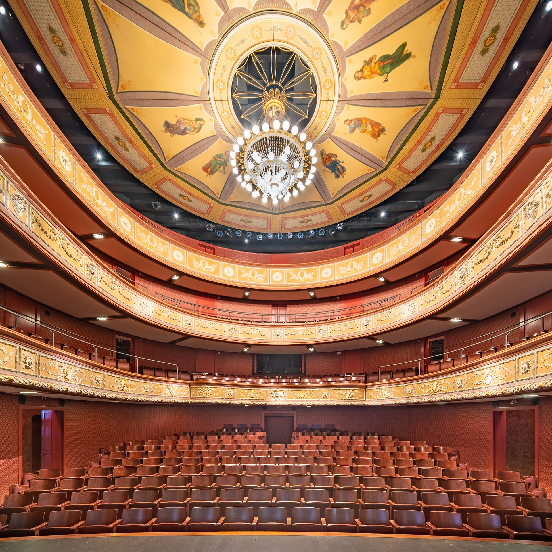Théâtre de L'Heure bleue - view from the stage