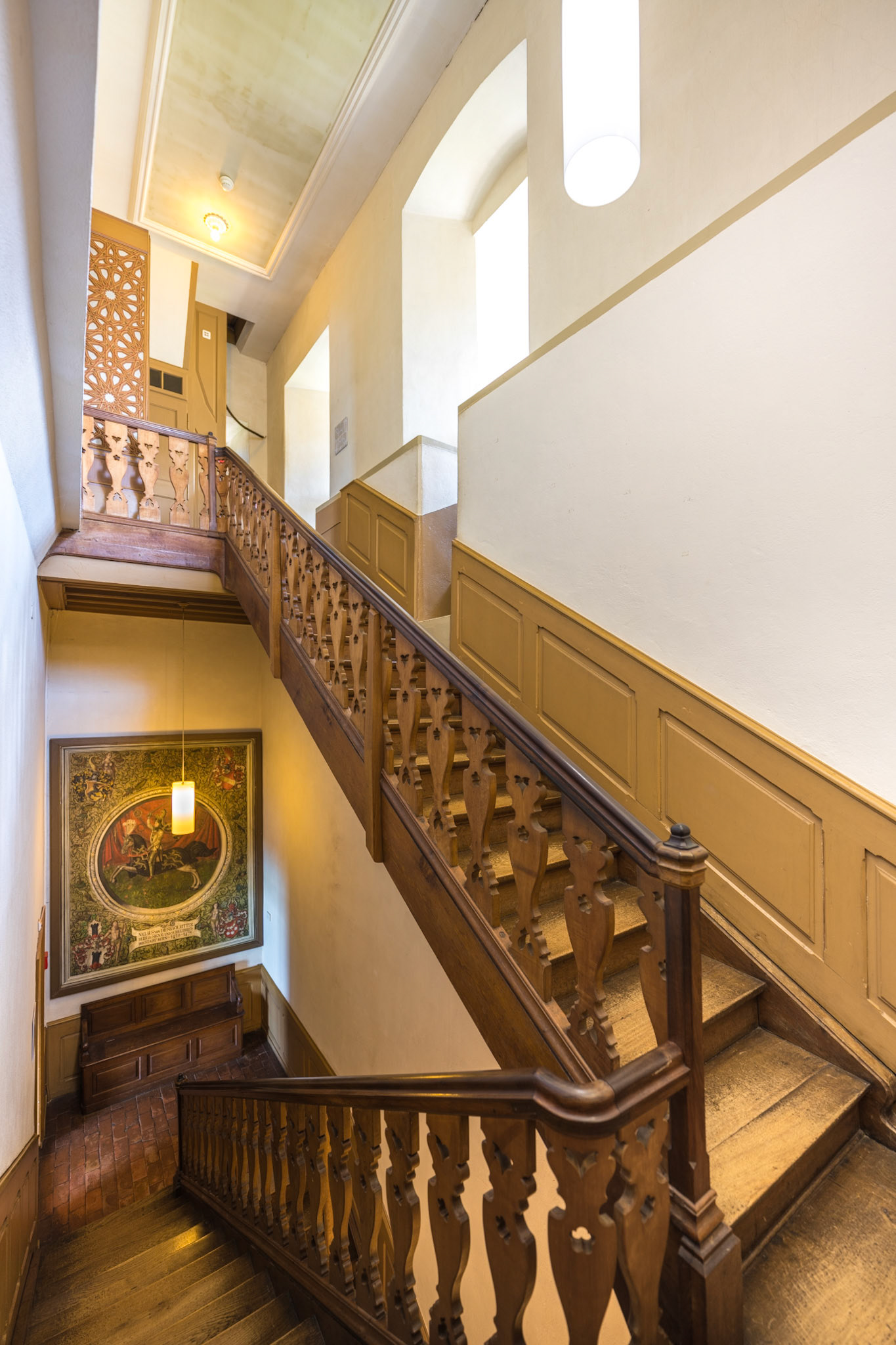 Schloss Oberhofen - stairs