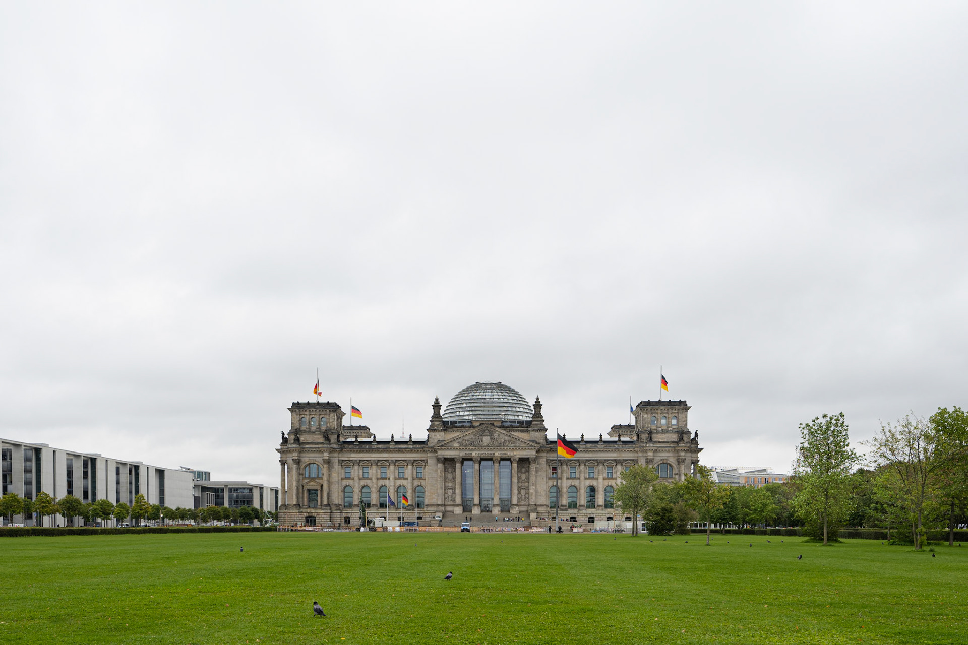 Reichstag facade