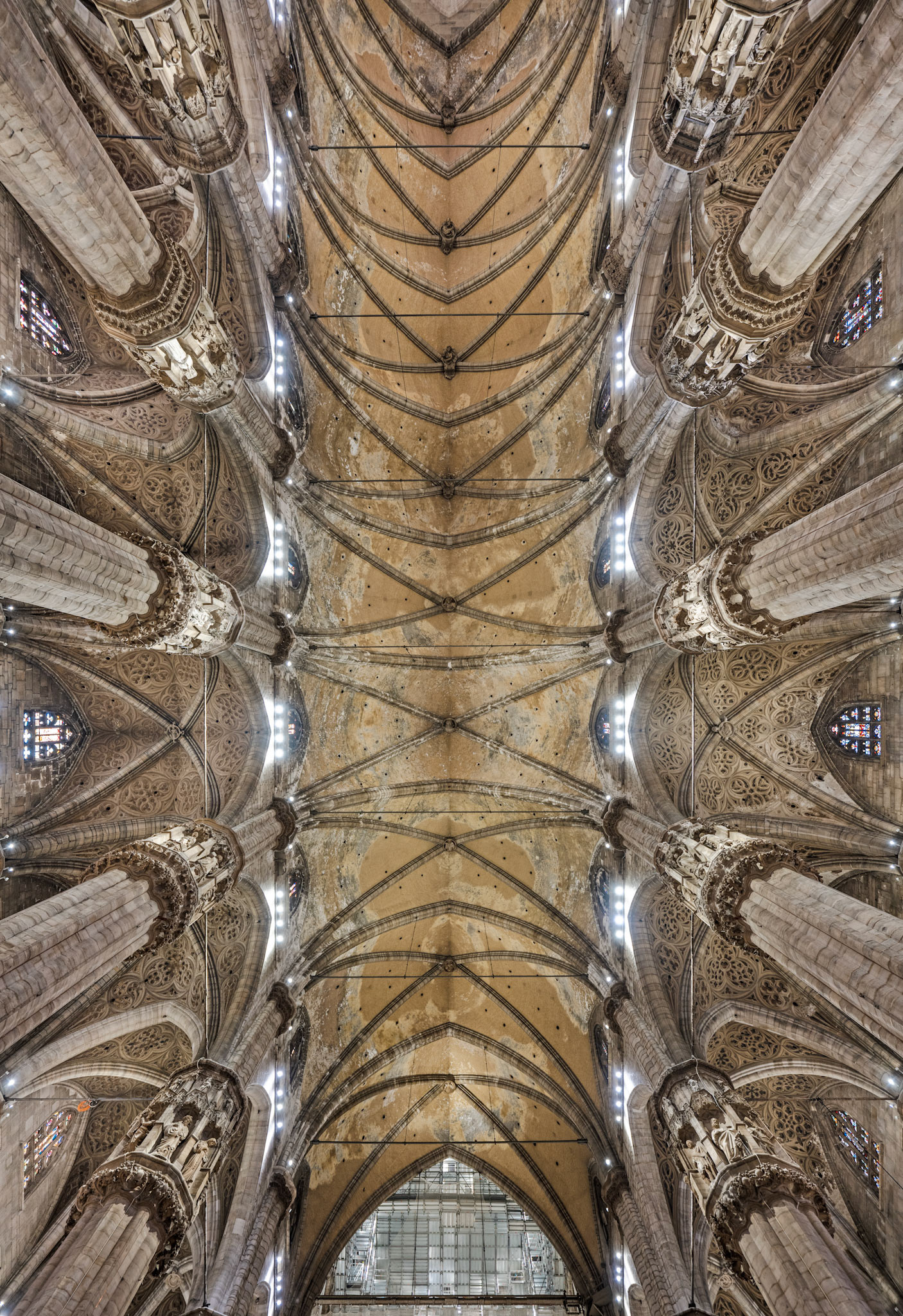 Duomo di Milano ceiling