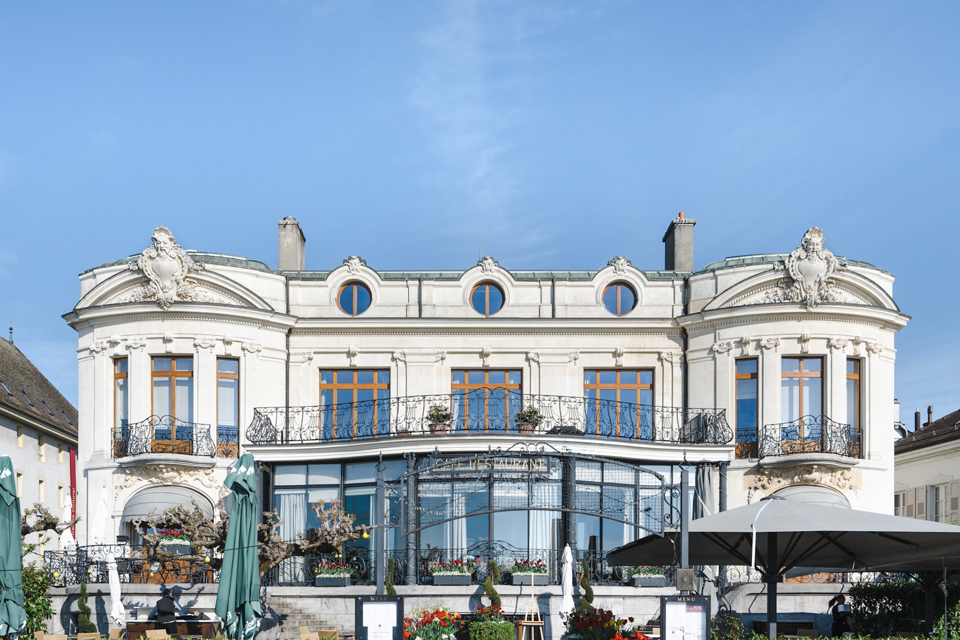 Casino de Morges - facade facing Lake Geneva