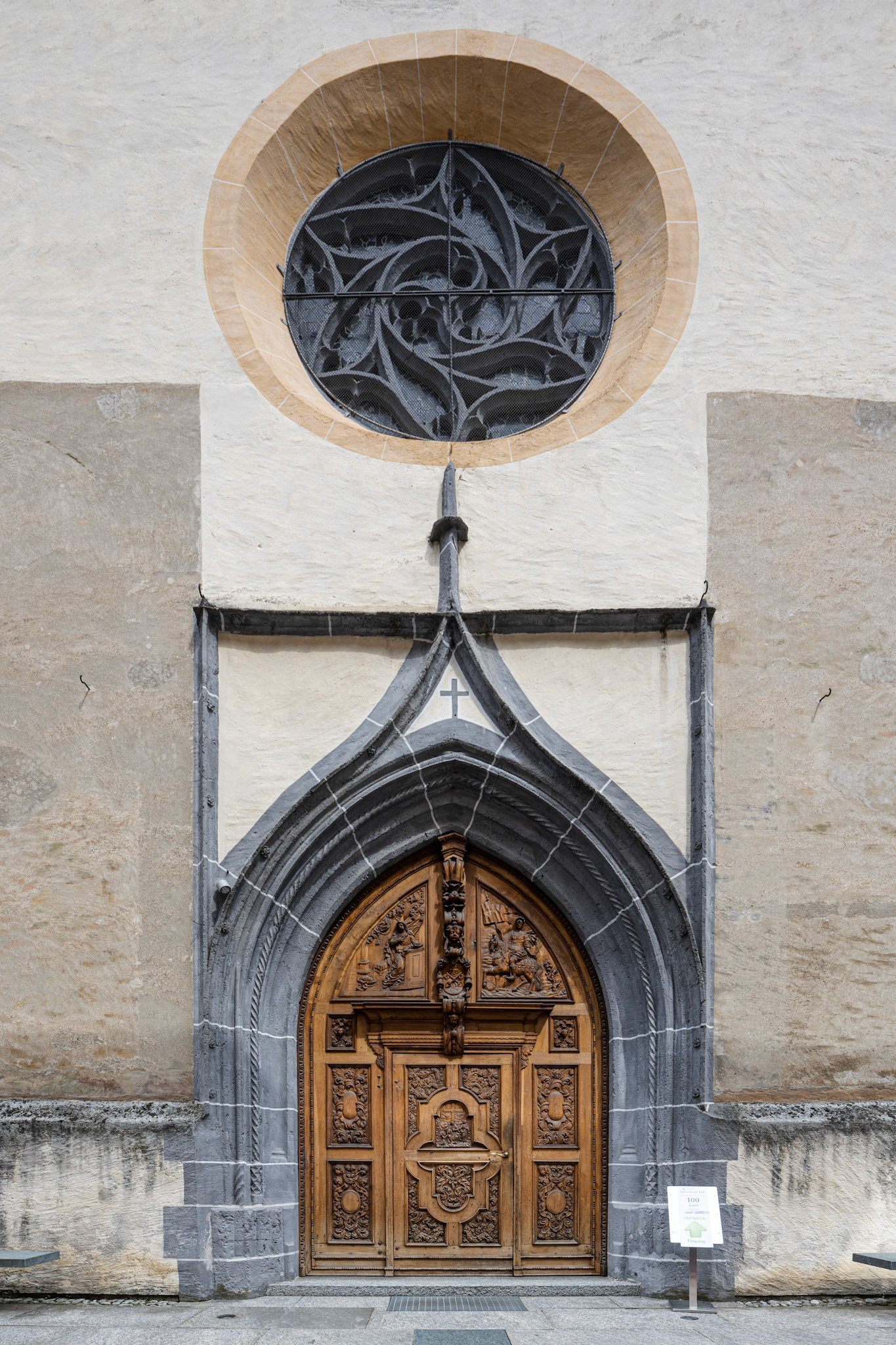 Baroque door