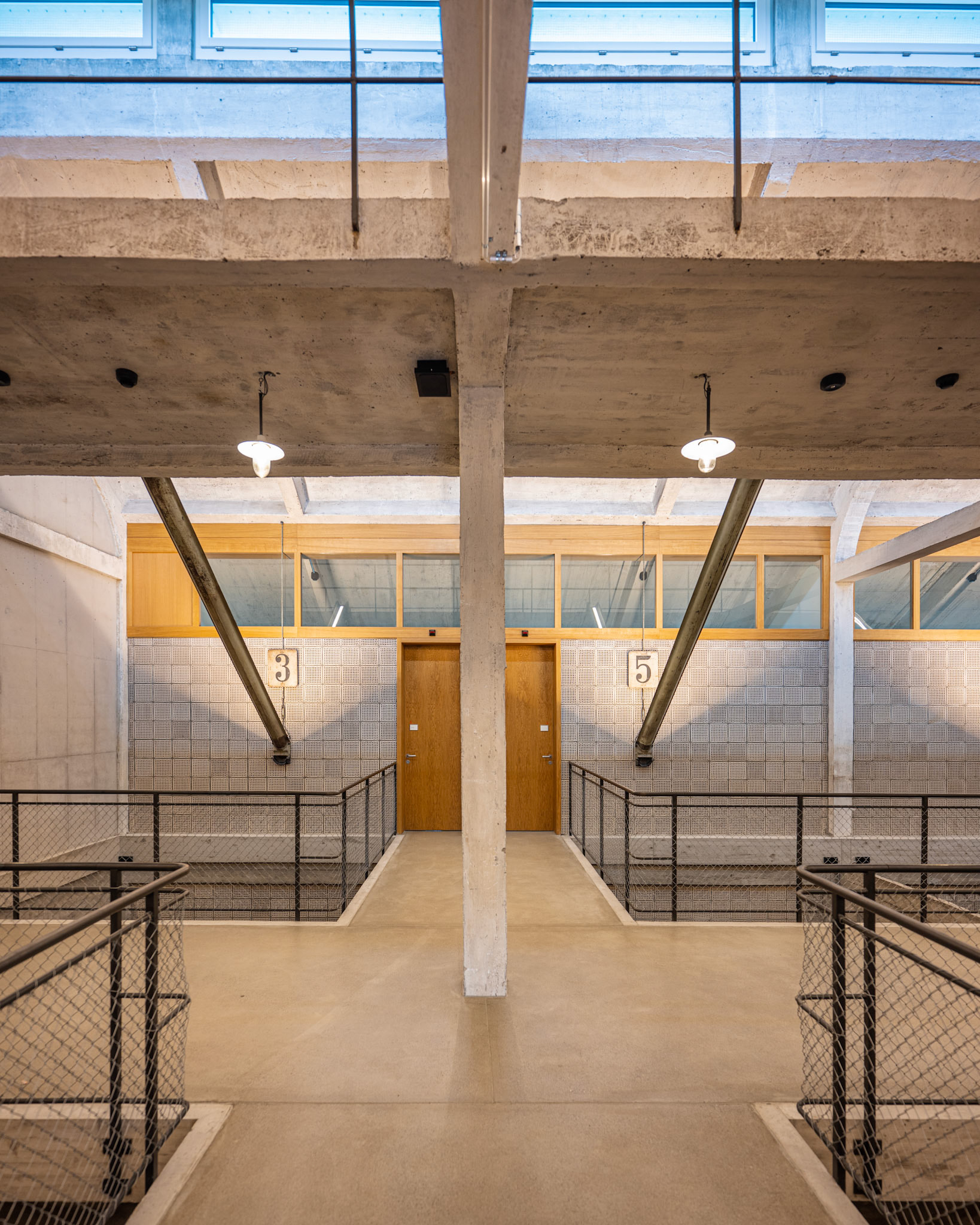 Silo Erlenmatt - corridor