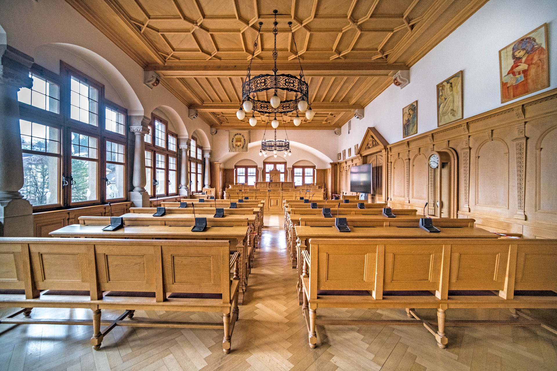 Hôtel de Ville, Le Locle - interior