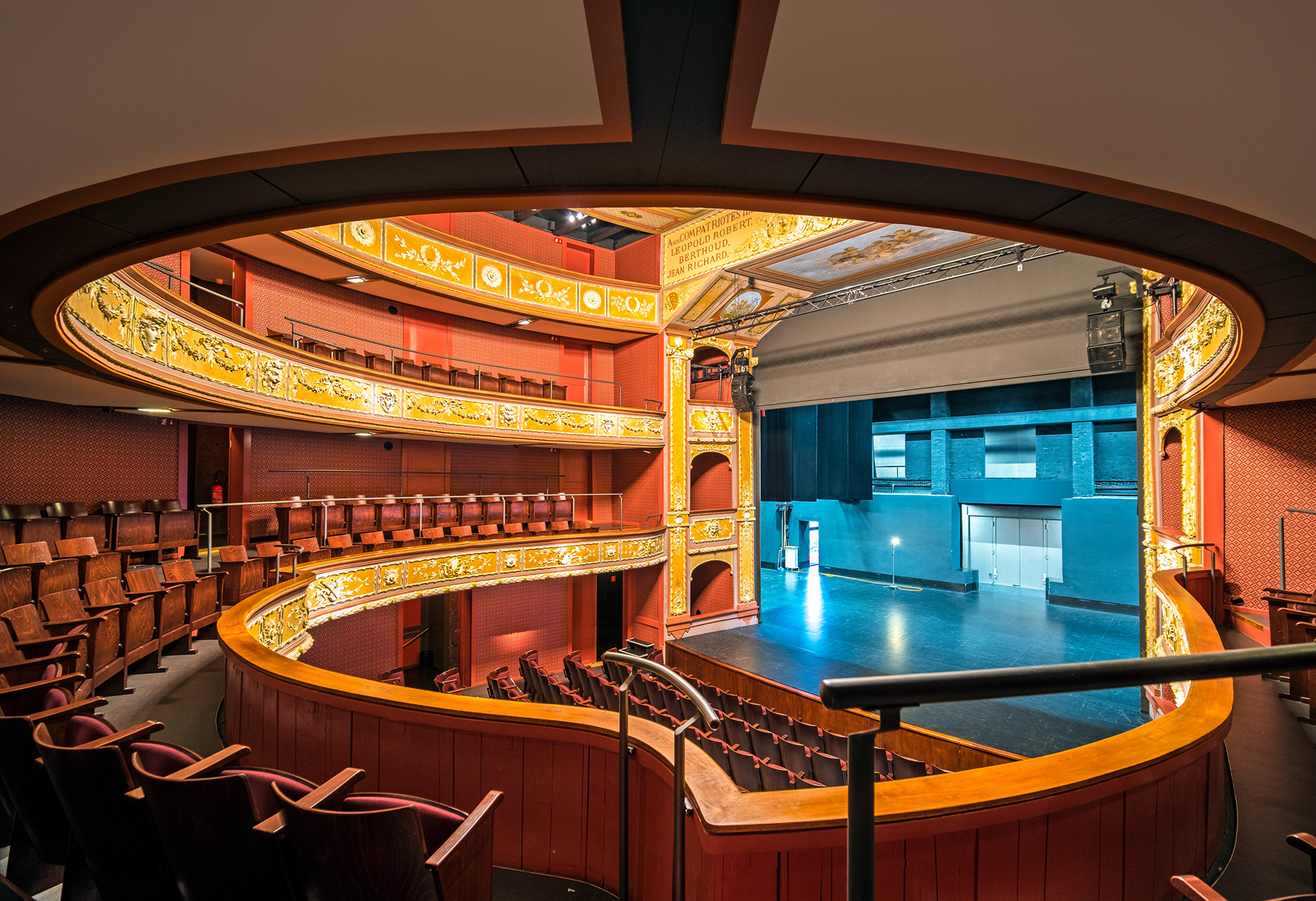 Neo-Baroque - Théâtre de l'Heure bleue, La Chaux-de-Fonds