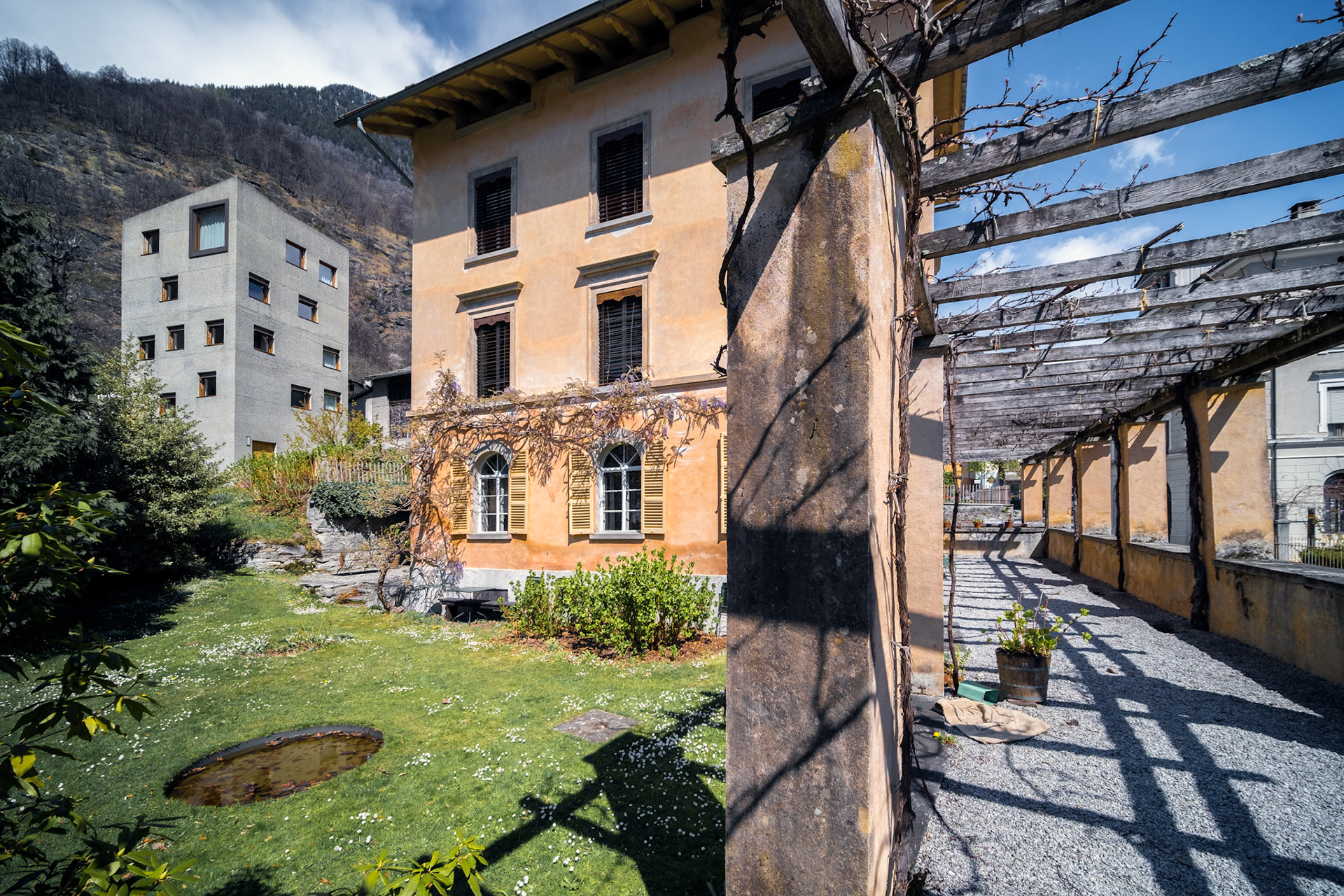 Villa Garbled and Roccolo tower by Miller & Maranta