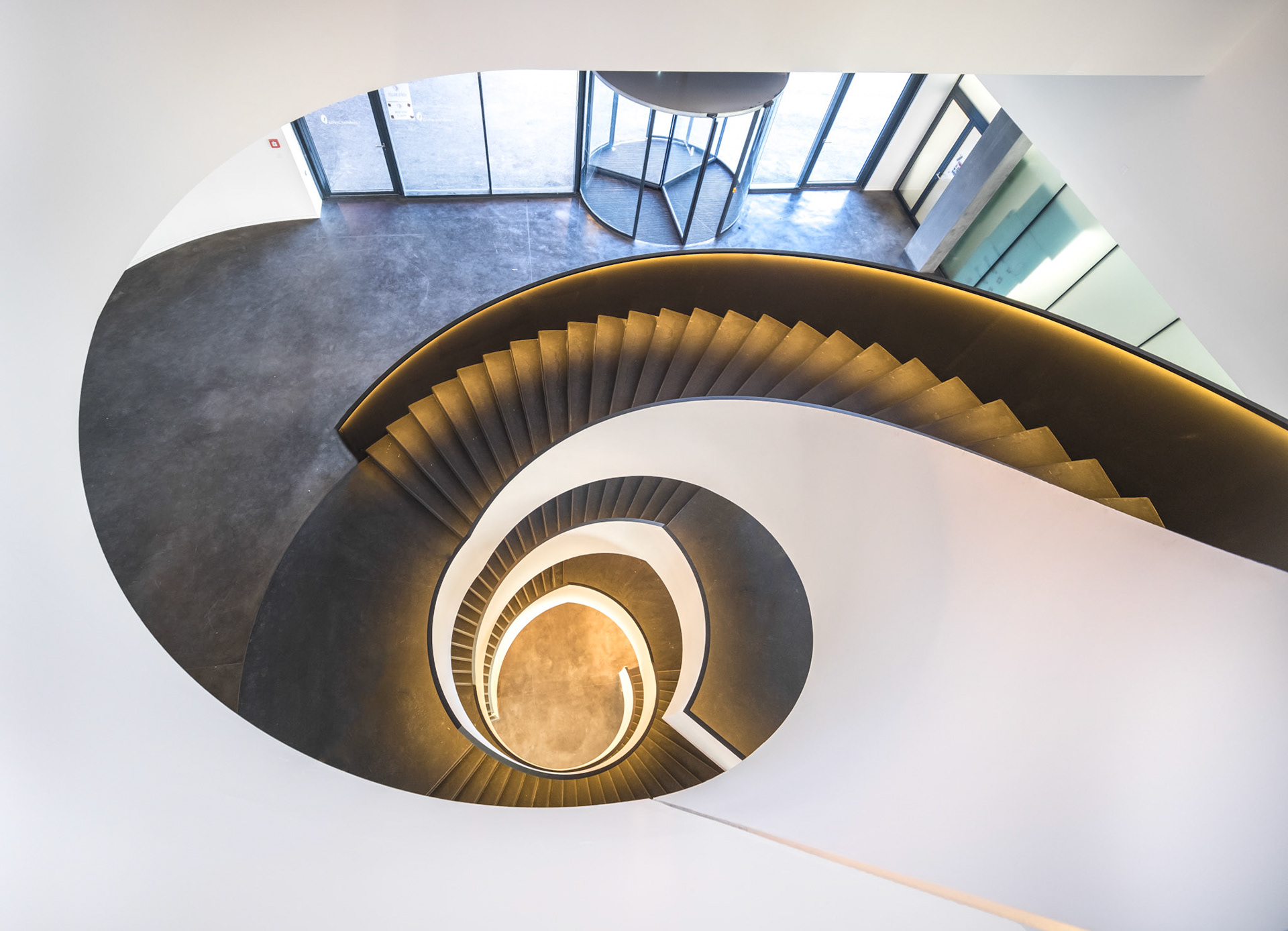 Vaudoise aréna, Prilly - staircase