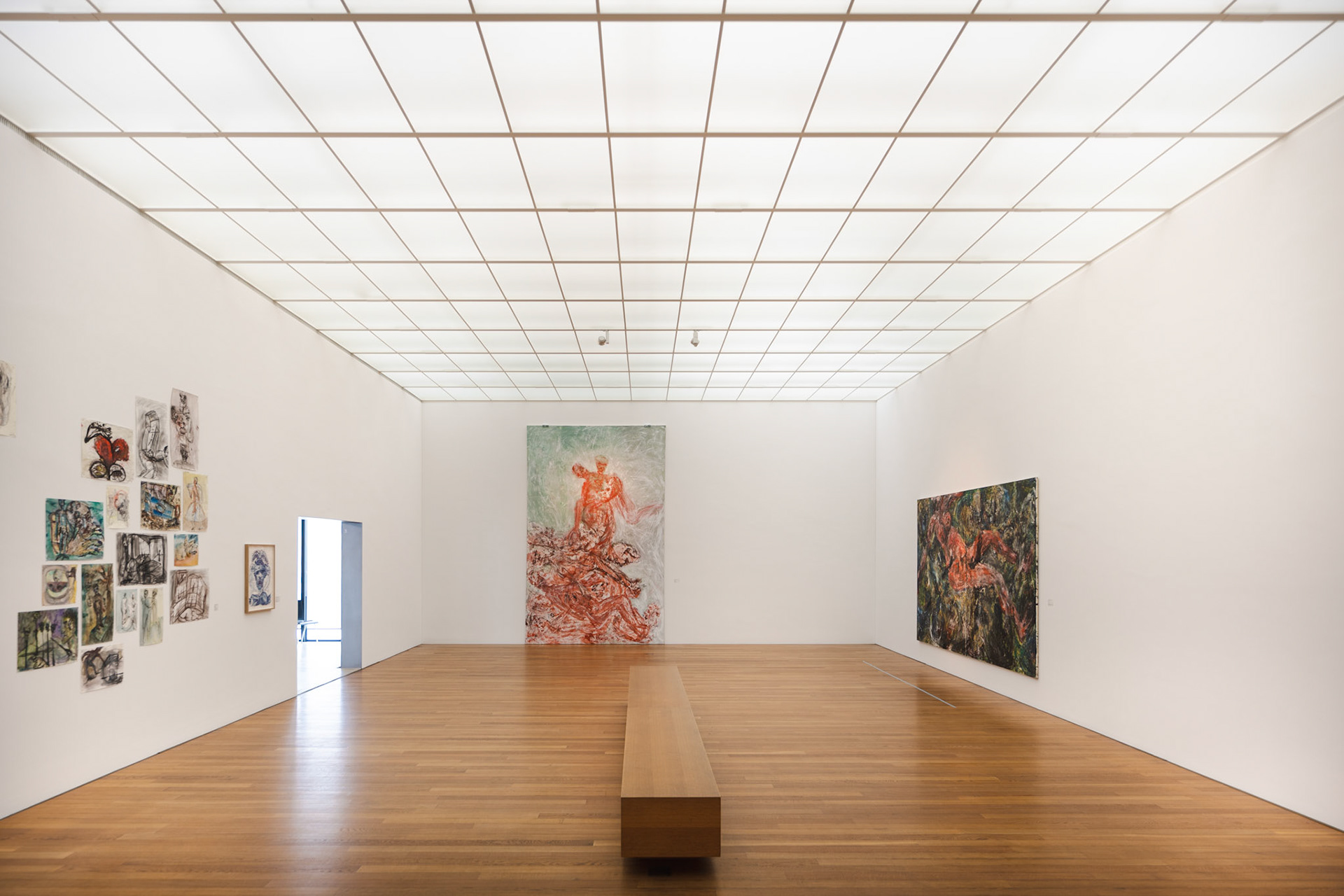 Kirchner museum exhibition room