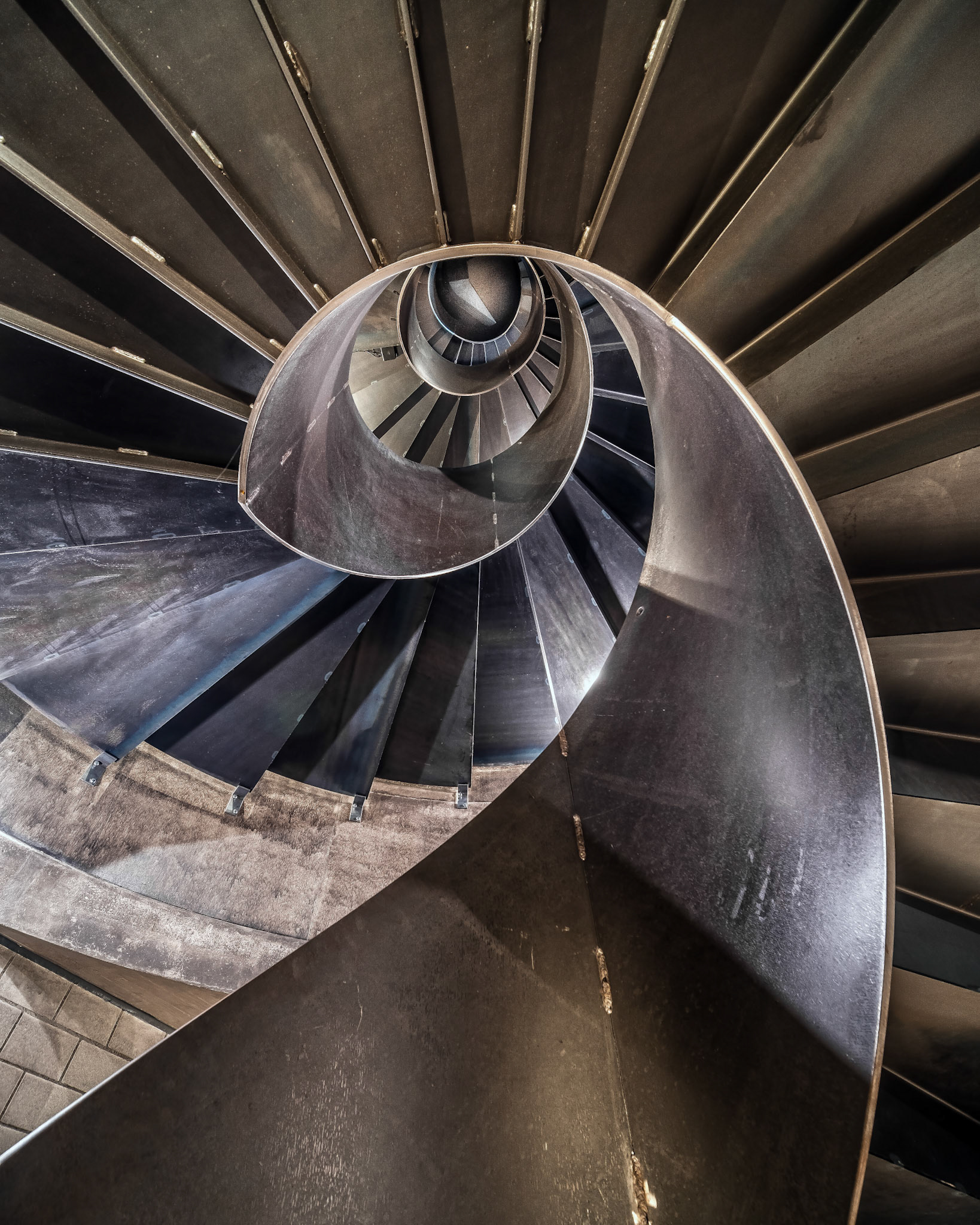 Stapferhaus - spiral staircase