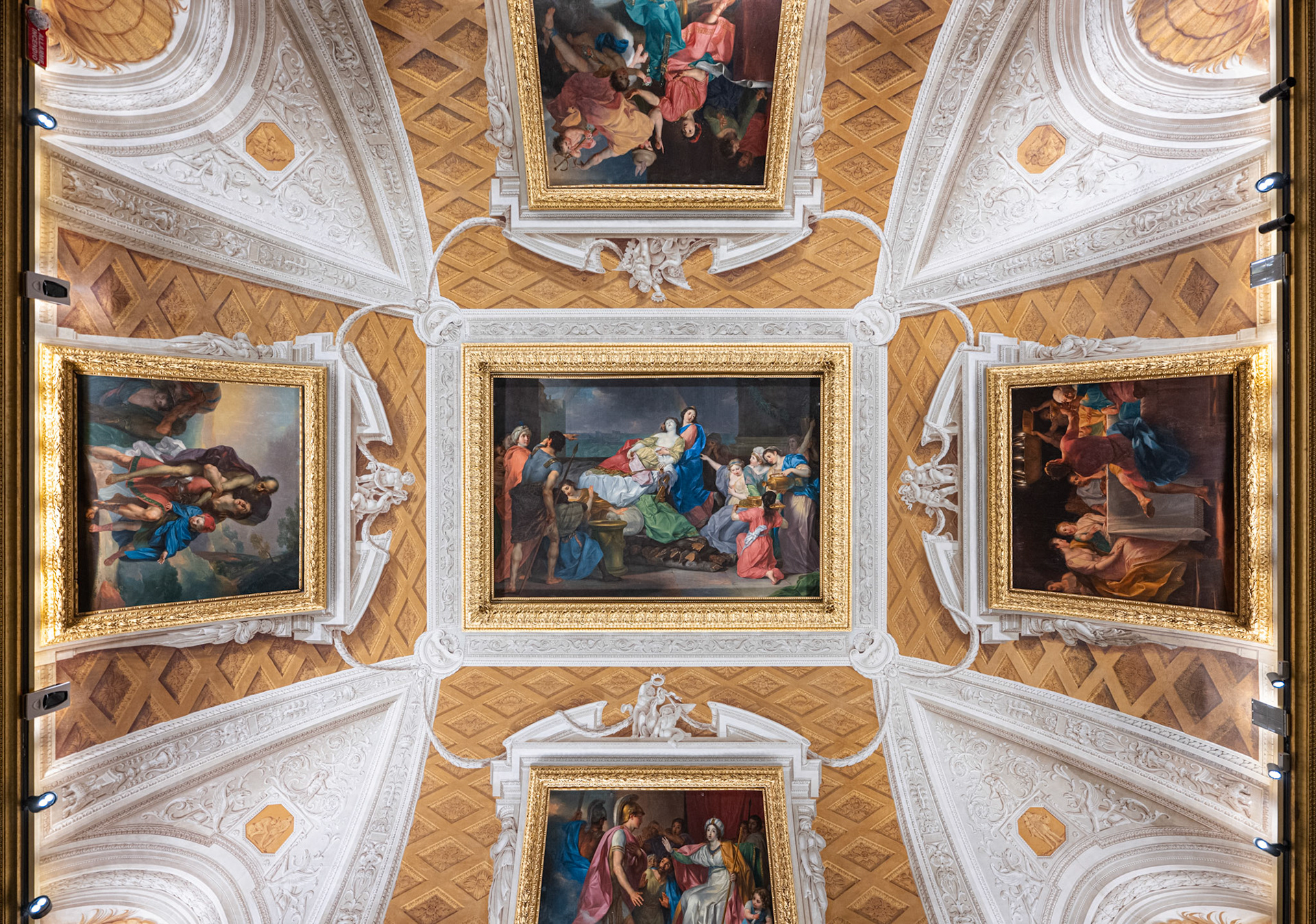 Dido Room, paintings by Anton von Maron