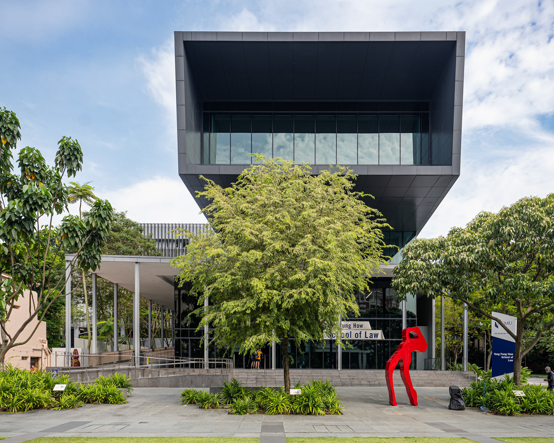 Singapore Management University's School of Law Building