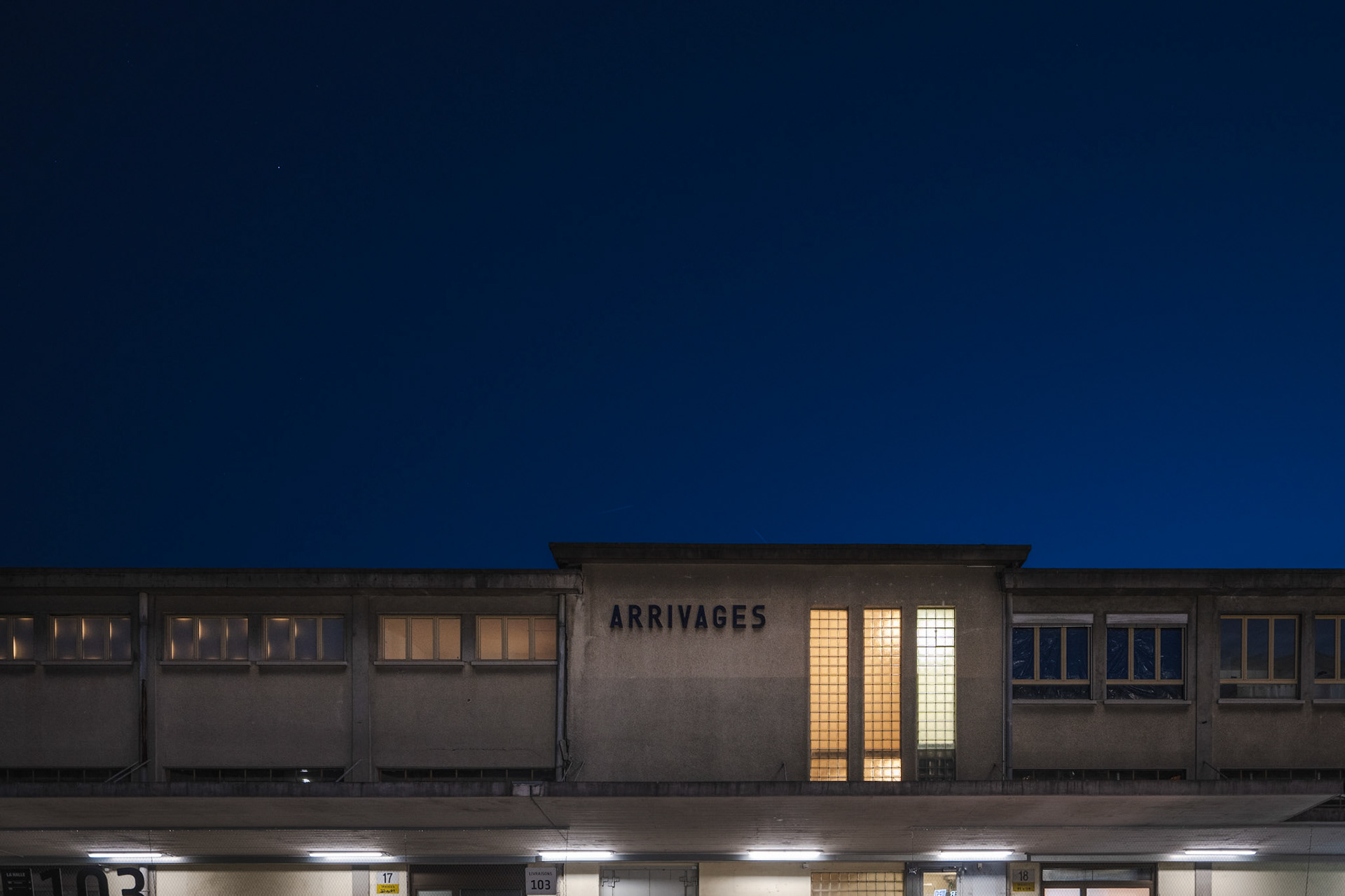 Former charge railway station Sébeillon, Lausanne