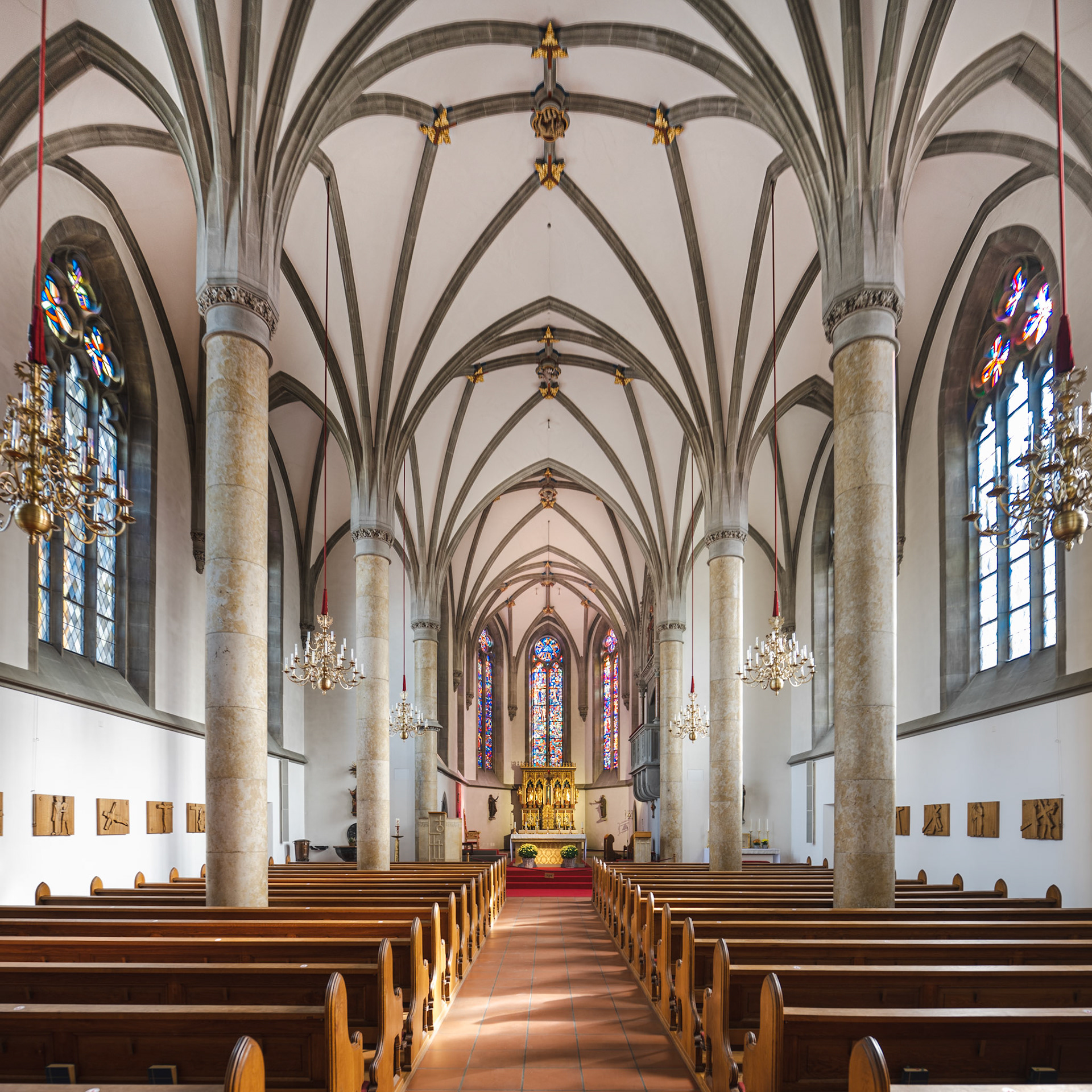 St. Florinskirche, Vaduz - interior