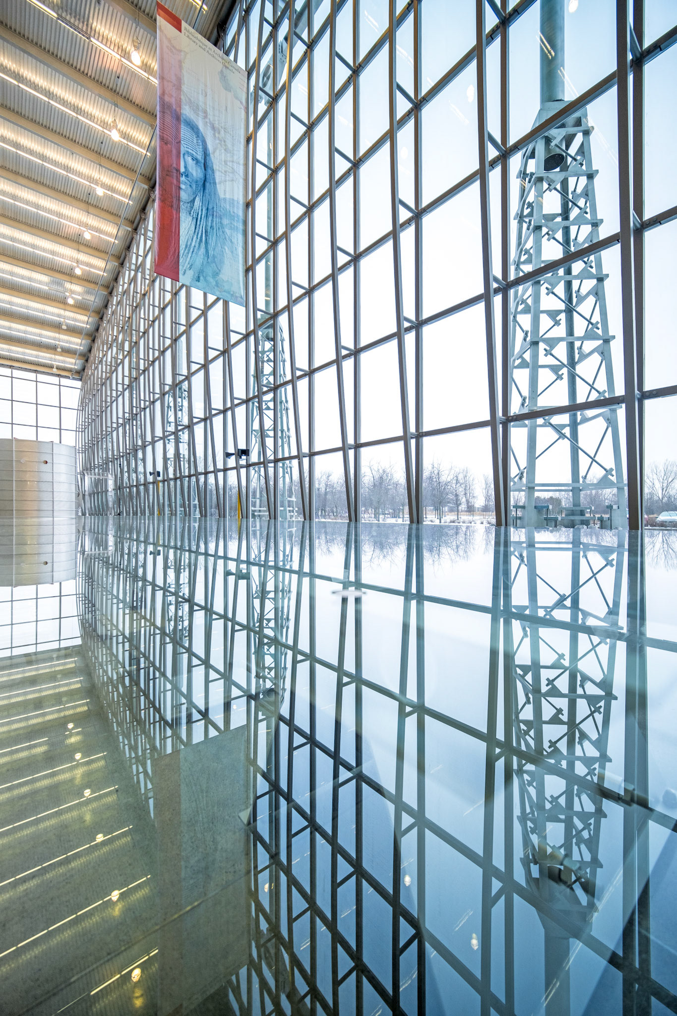 Library and Archives Canada Preservation Centre - reflections