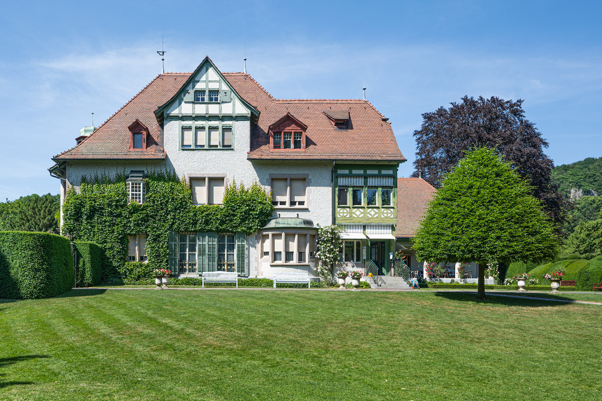 Villa Langmatt and garden