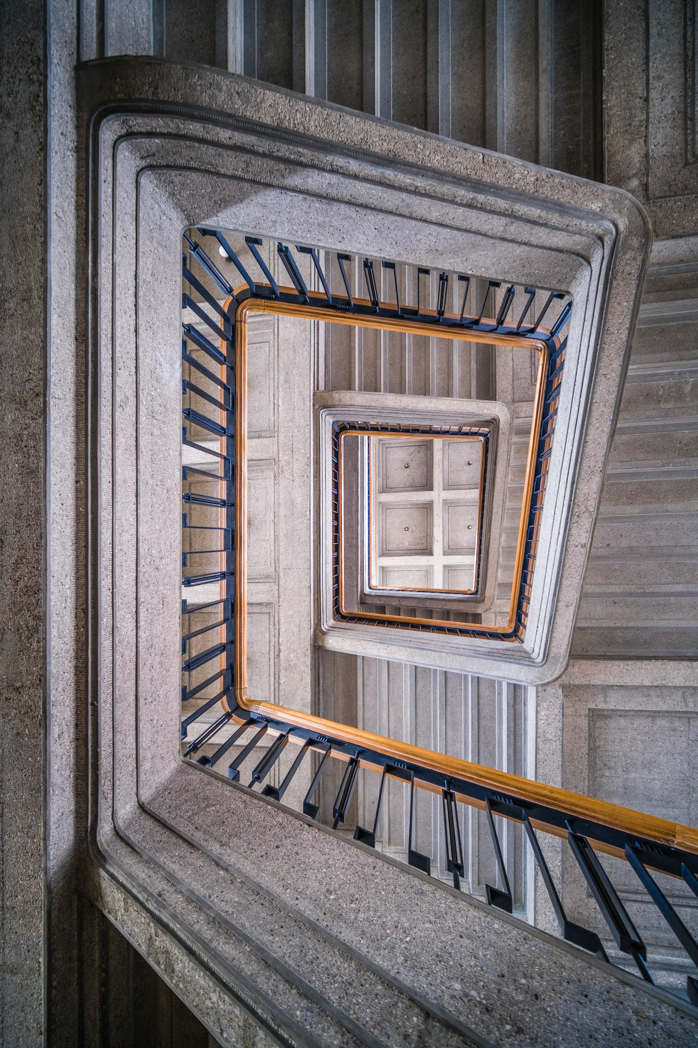 Université Miséricorde, Fribourg - staircase