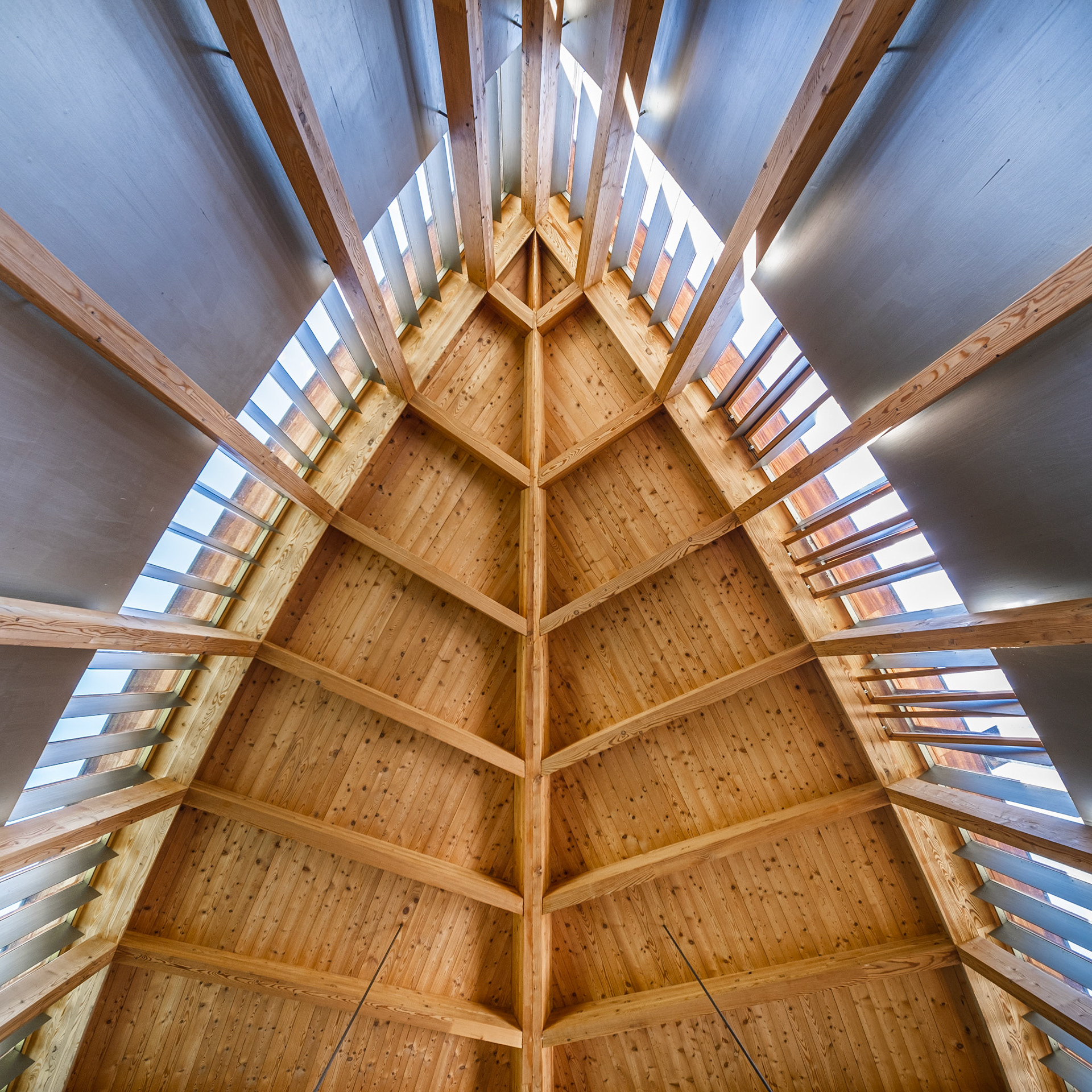 Caplutta Sogn Benedetg ceiling detail