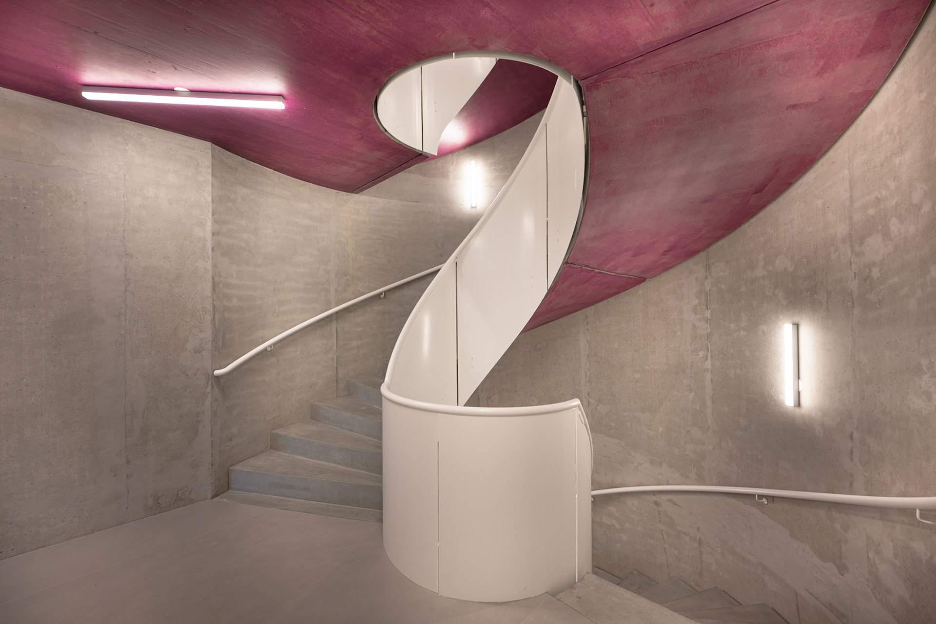 Parc du Simplon - spiral staircase