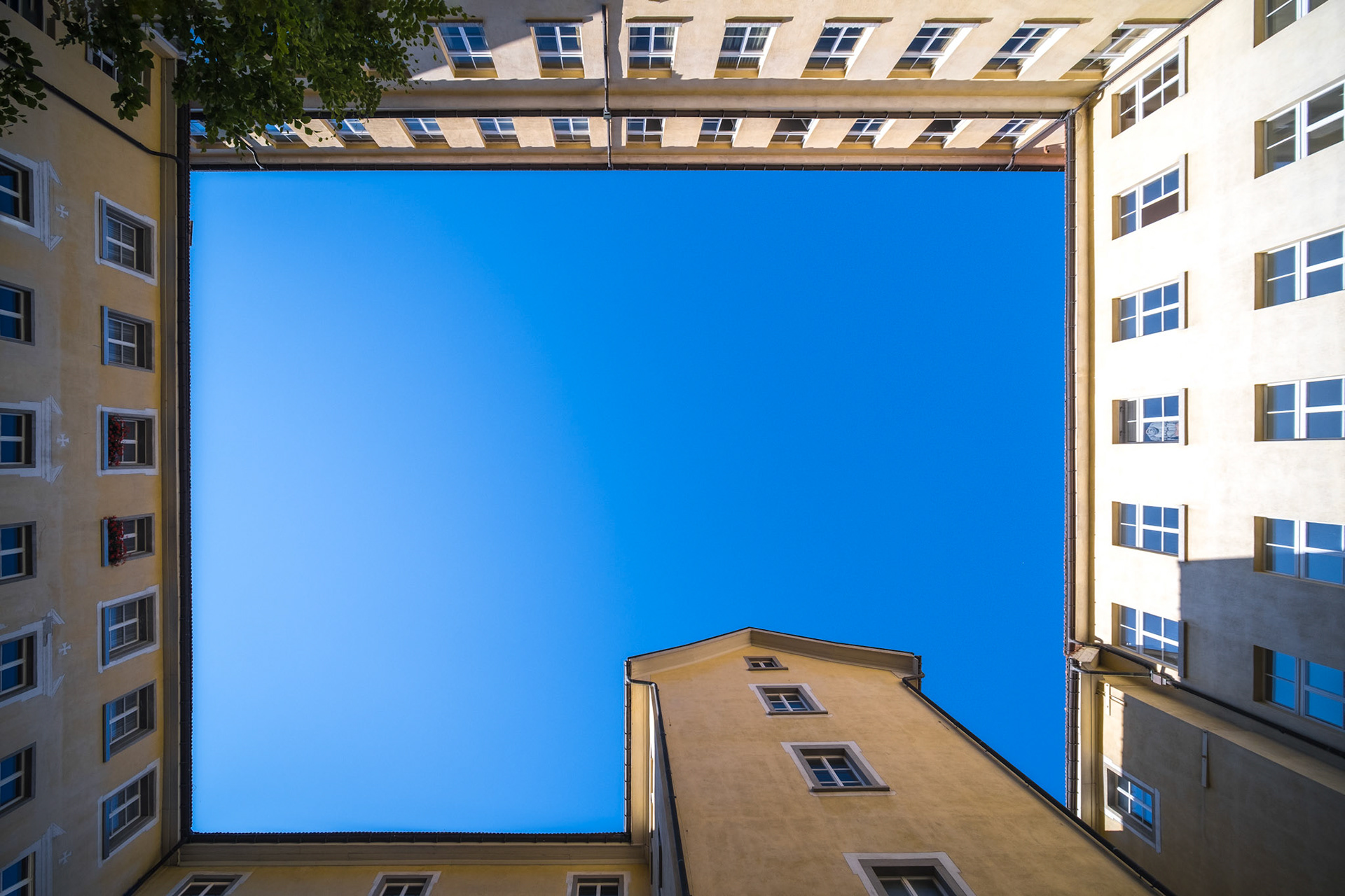Kloster Disentis courtyard