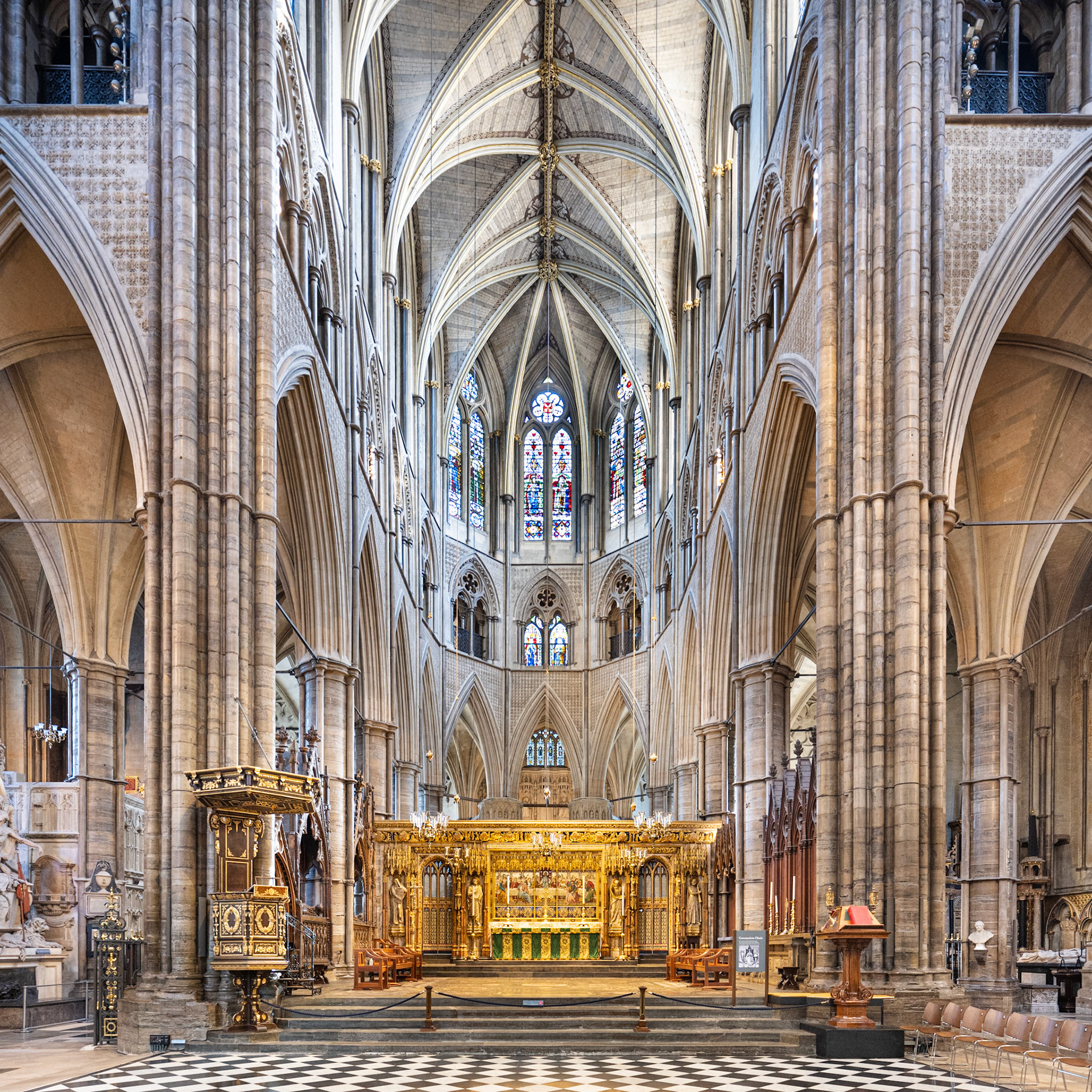 Westminster Abbey's high altar