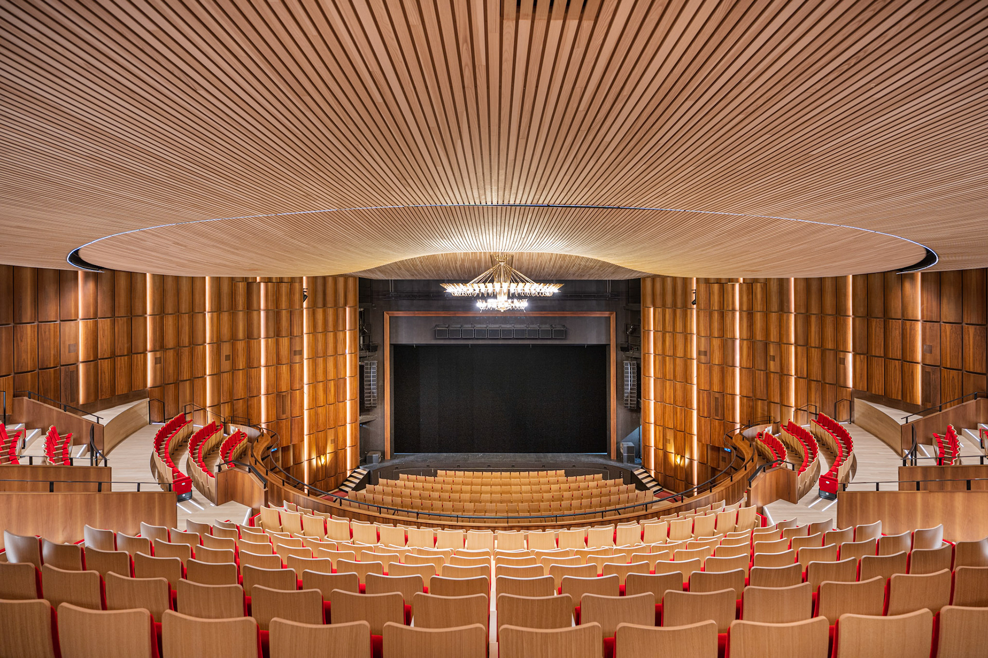 Théâtre de Beaulieu - view from the balcony