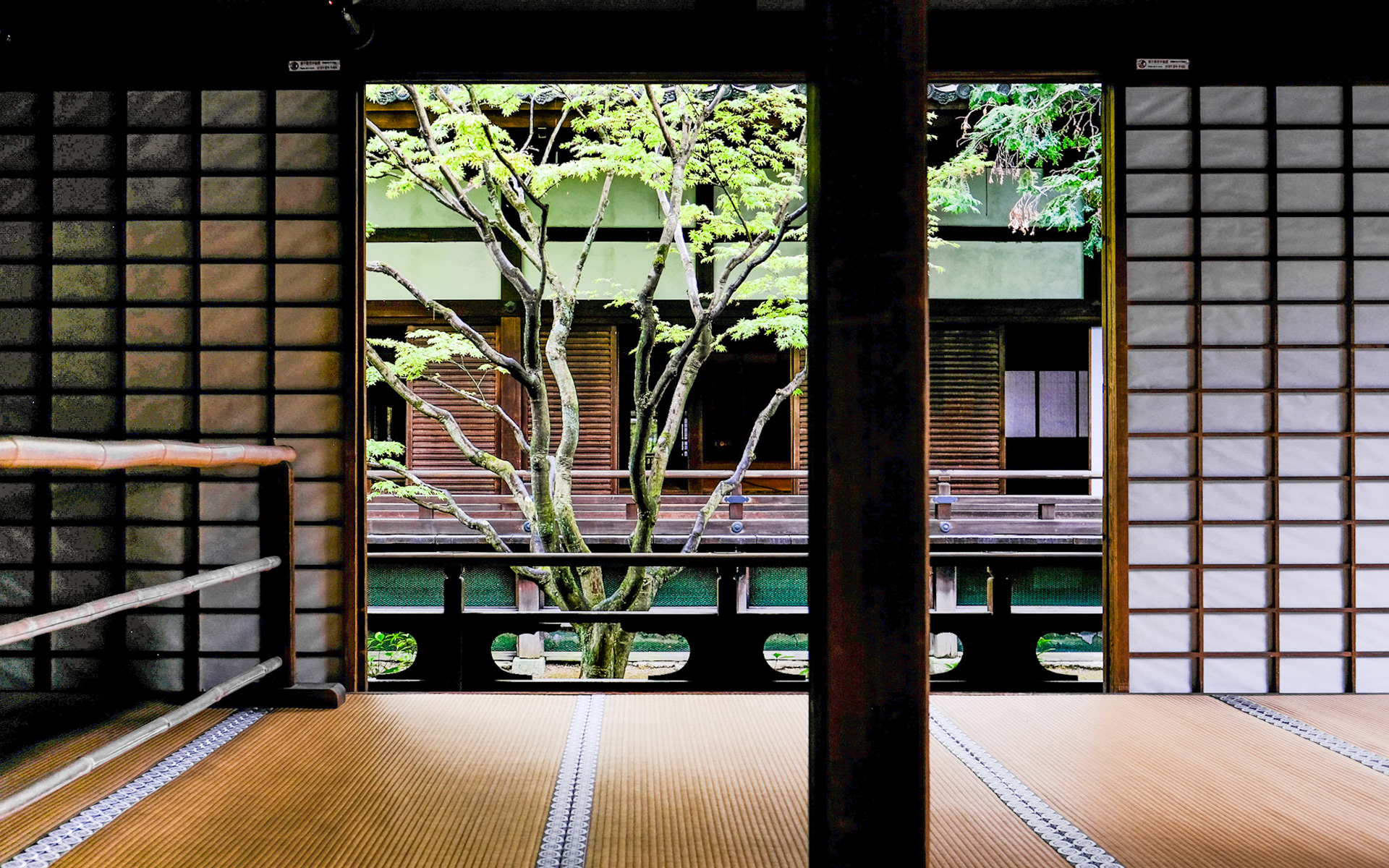 Shinden Hall during the day