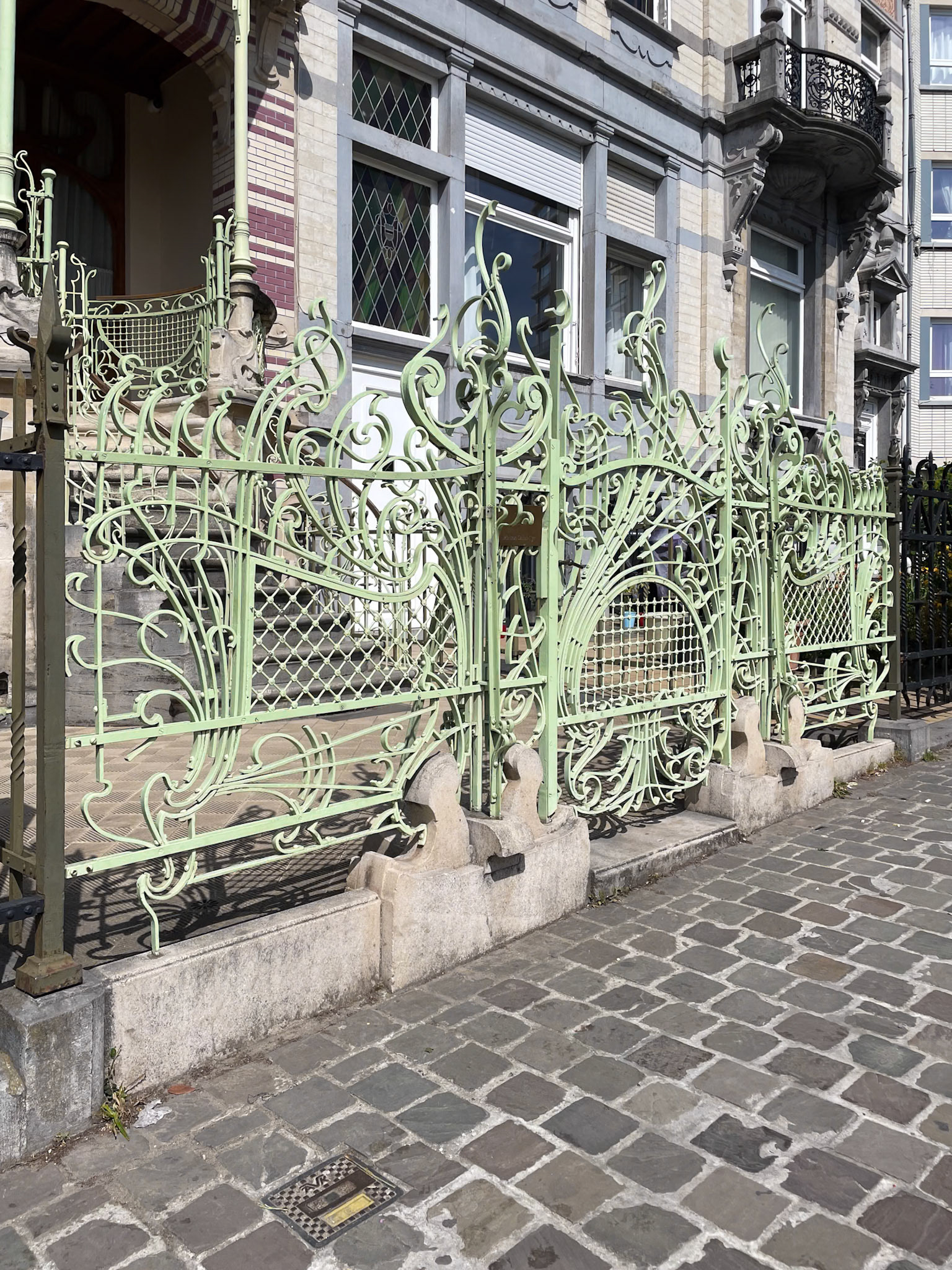 Maison Saint-Cyr - wrought iron gate