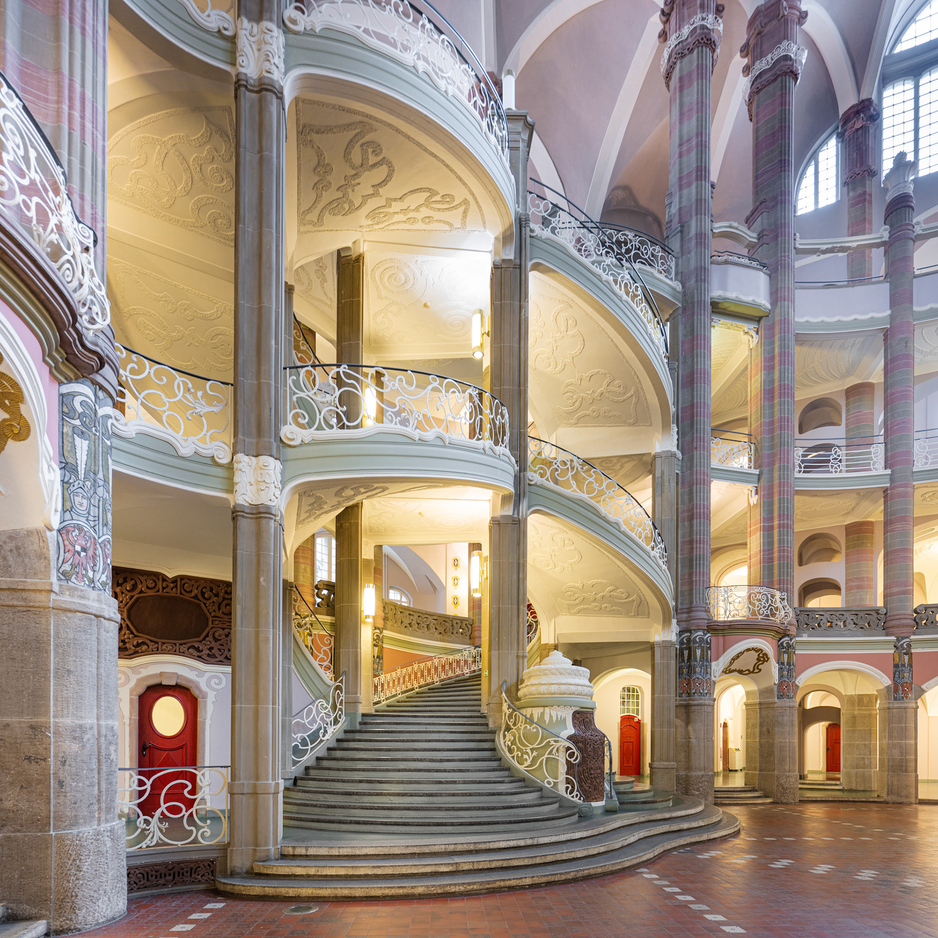 Amtsgericht Mitte - staircase
