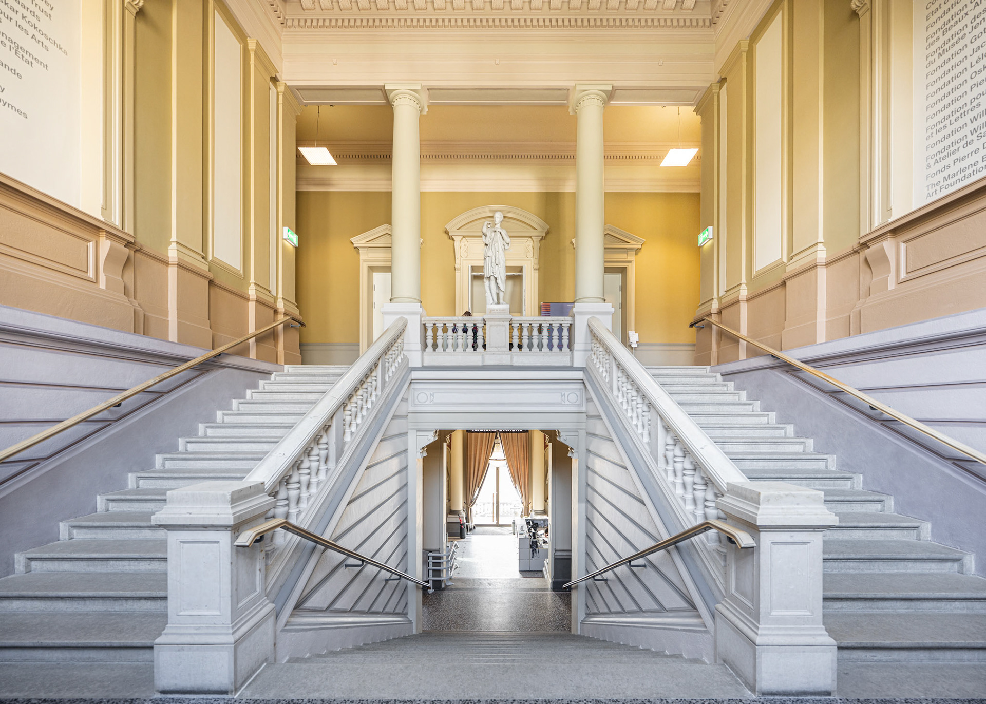 Musée Jenisch - staircase