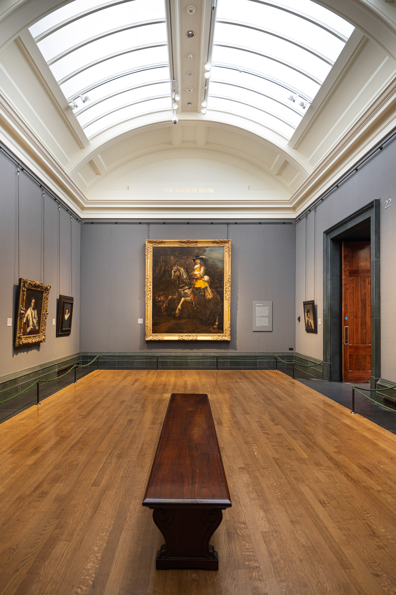 Gavron Room with paintings by Rembrandt