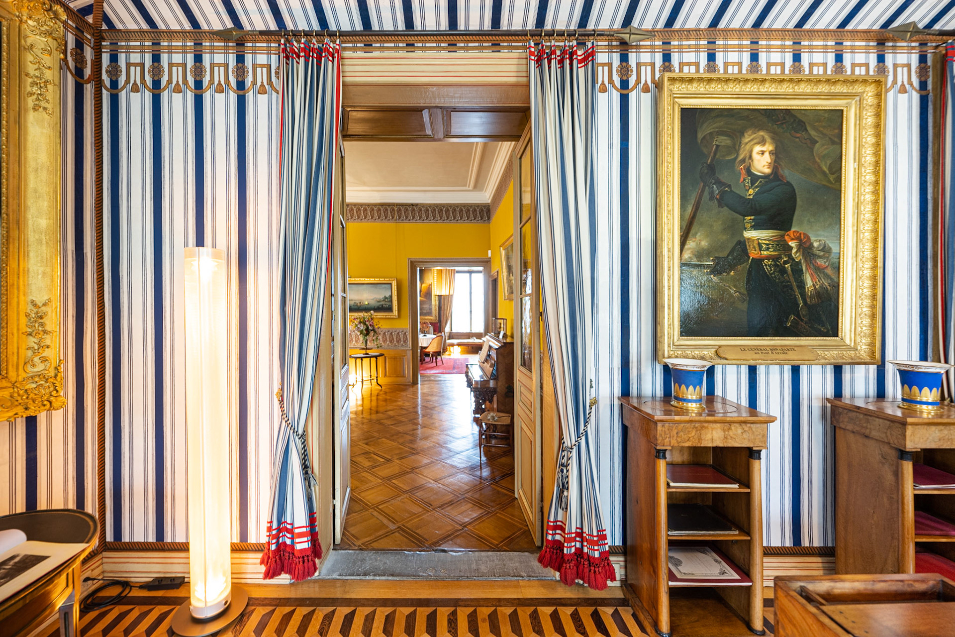 Hortense de Beauharnais' tented salon