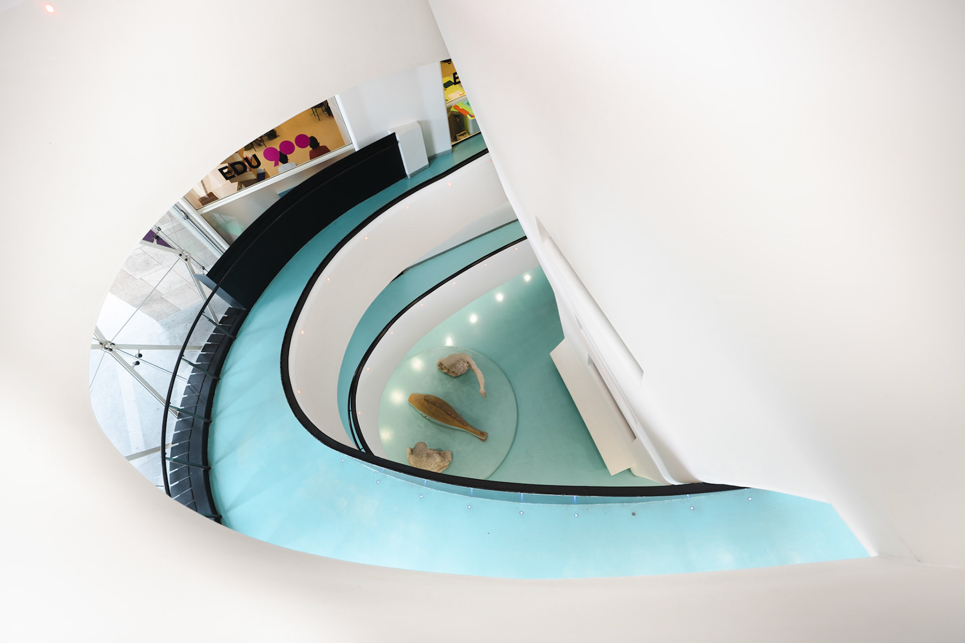 Museo del Novecento staircase
