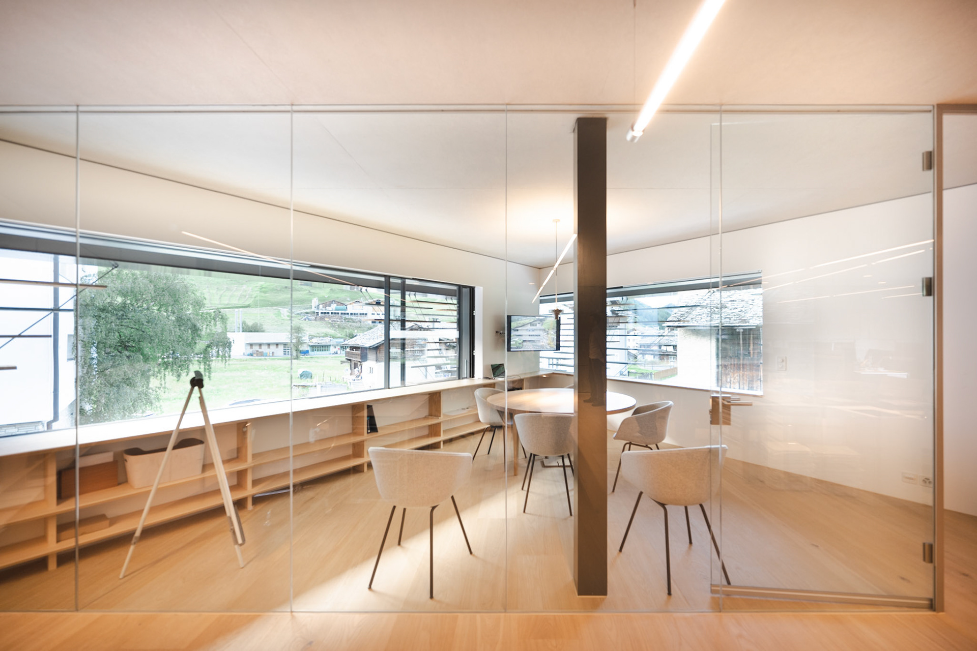 Truffer AG office space on the first floor