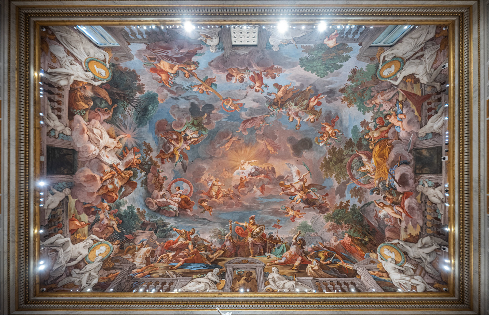 ceiling fresco, Mariano Rossi (1775 - 1779)
