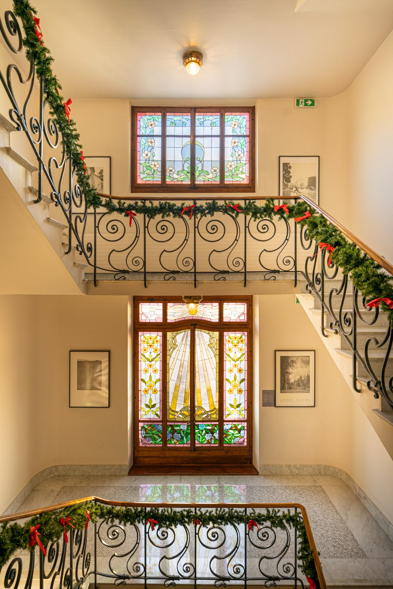 Art Nouveau windows by Eduard Diekman