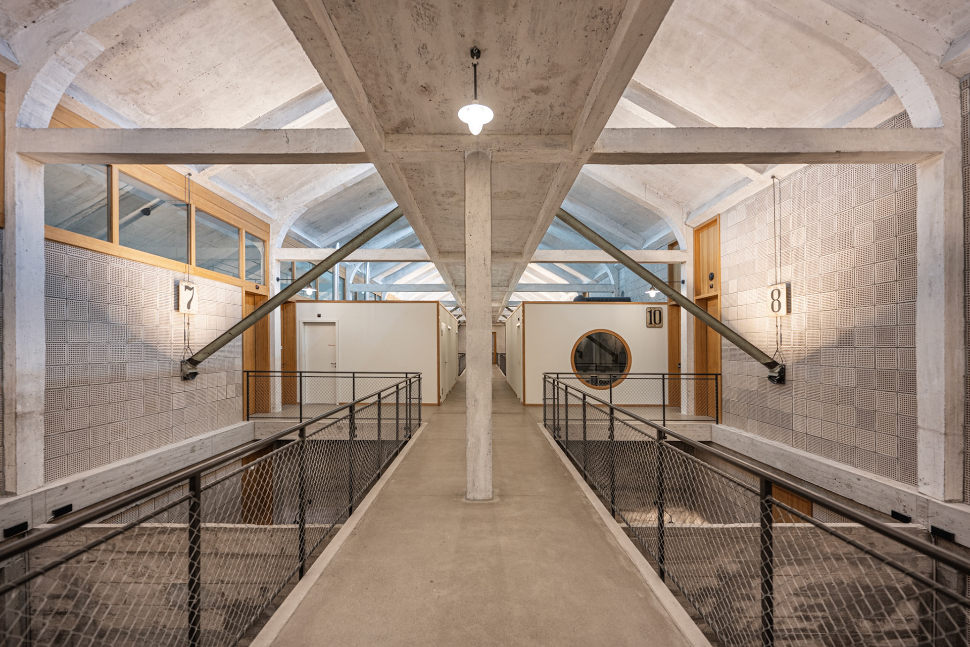 Silo Erlenmatt - corridor