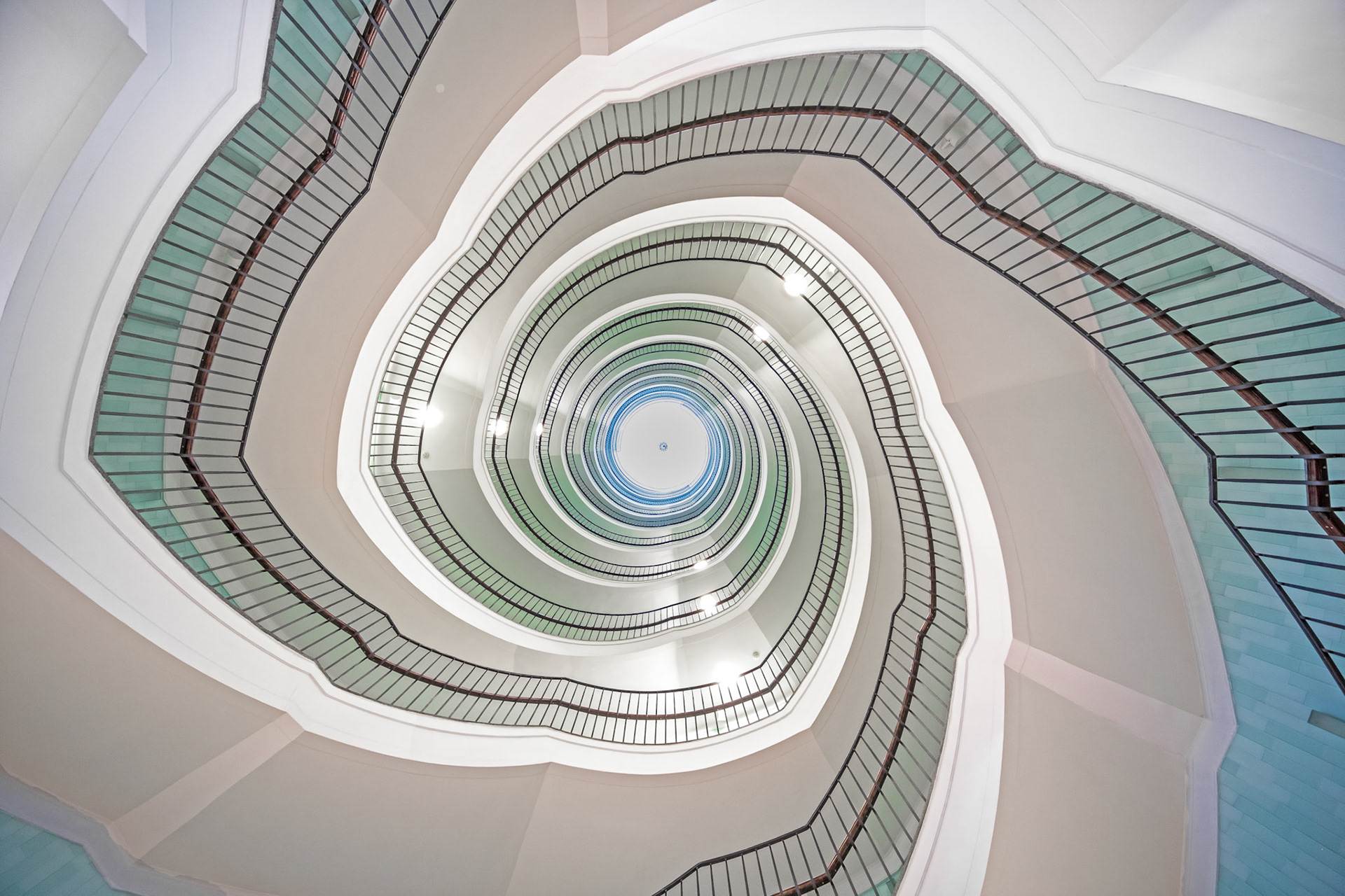Okrąglak - spiral staircase