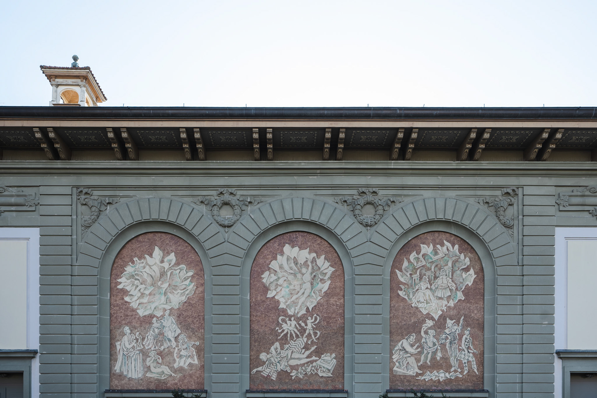 Casino de Montbenon, Lausanne - murals