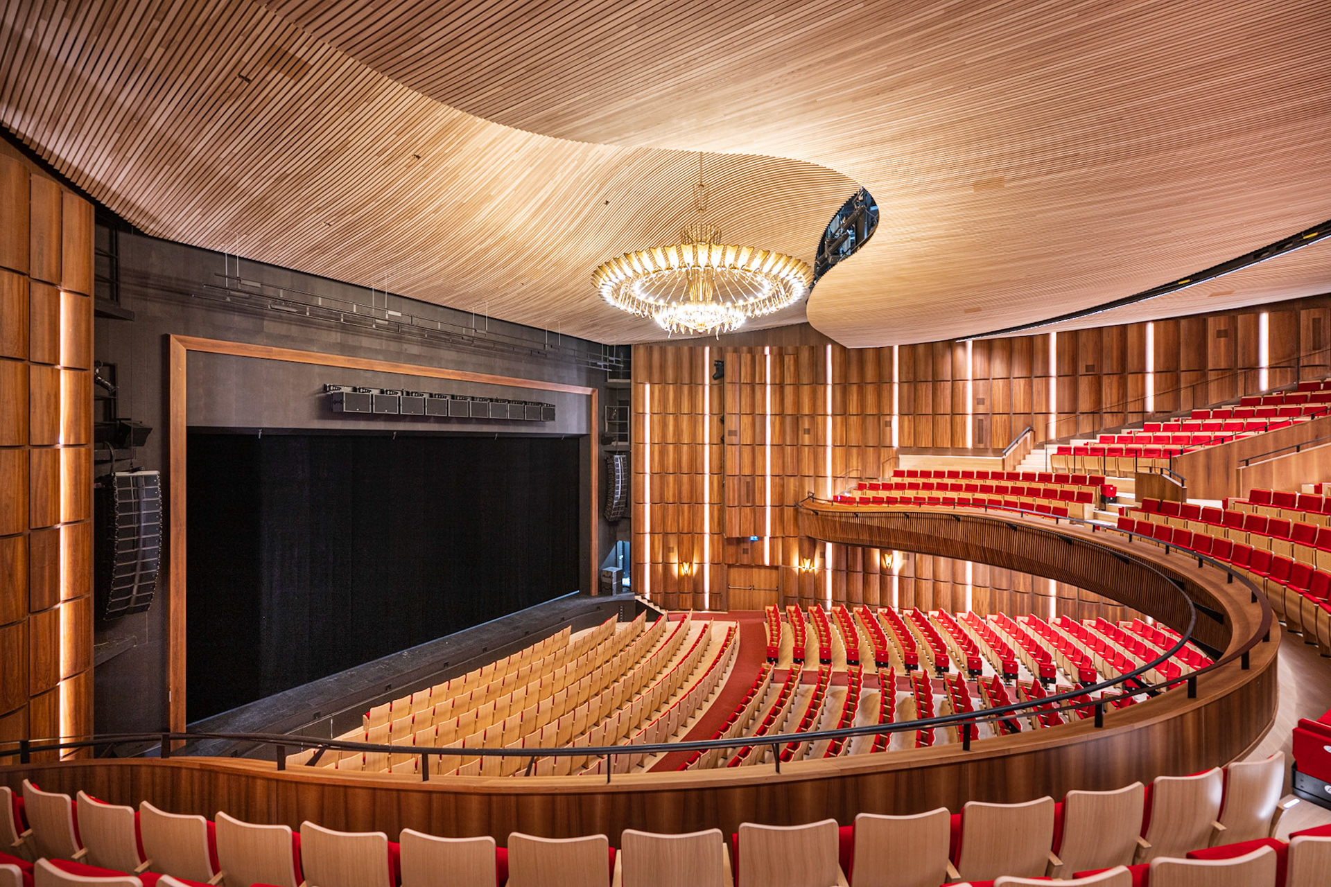 Théâtre de Beaulieu - view from the balcony