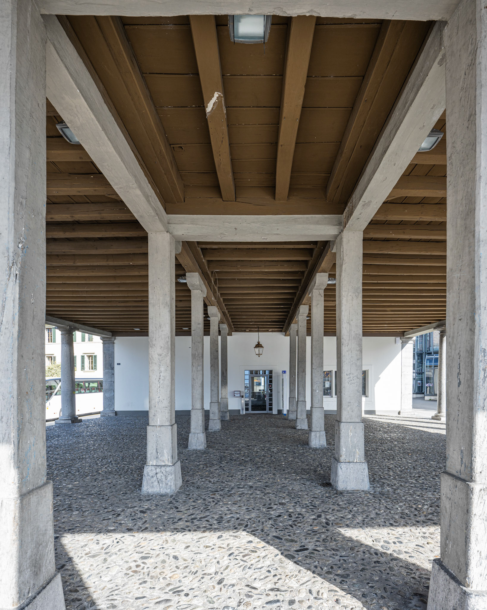 supporting columns