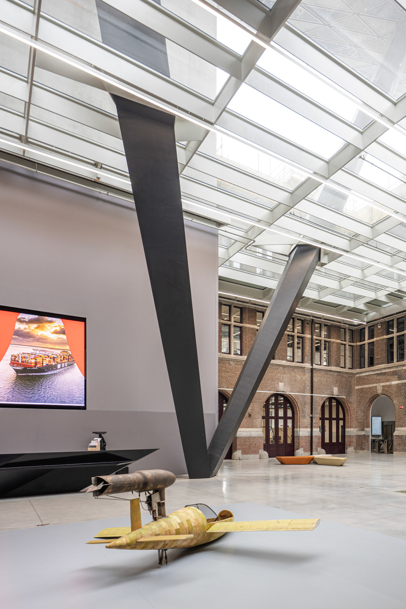 Port Authority Building - interior