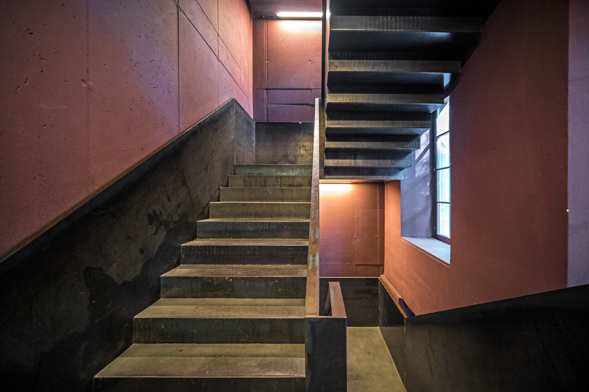 Jugendherberge Basel staircase