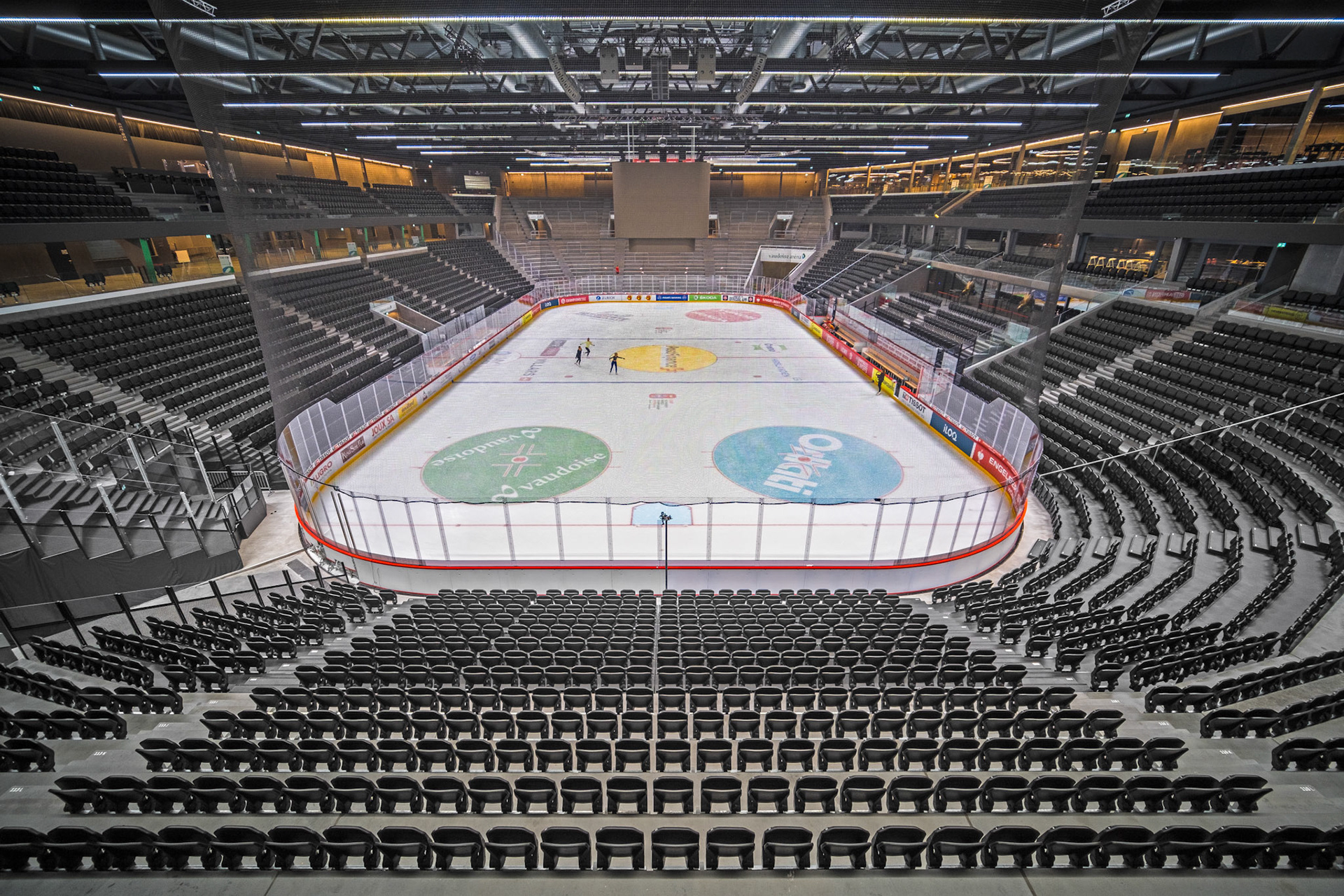 Vaudoise aréna, Prilly - main ice rink