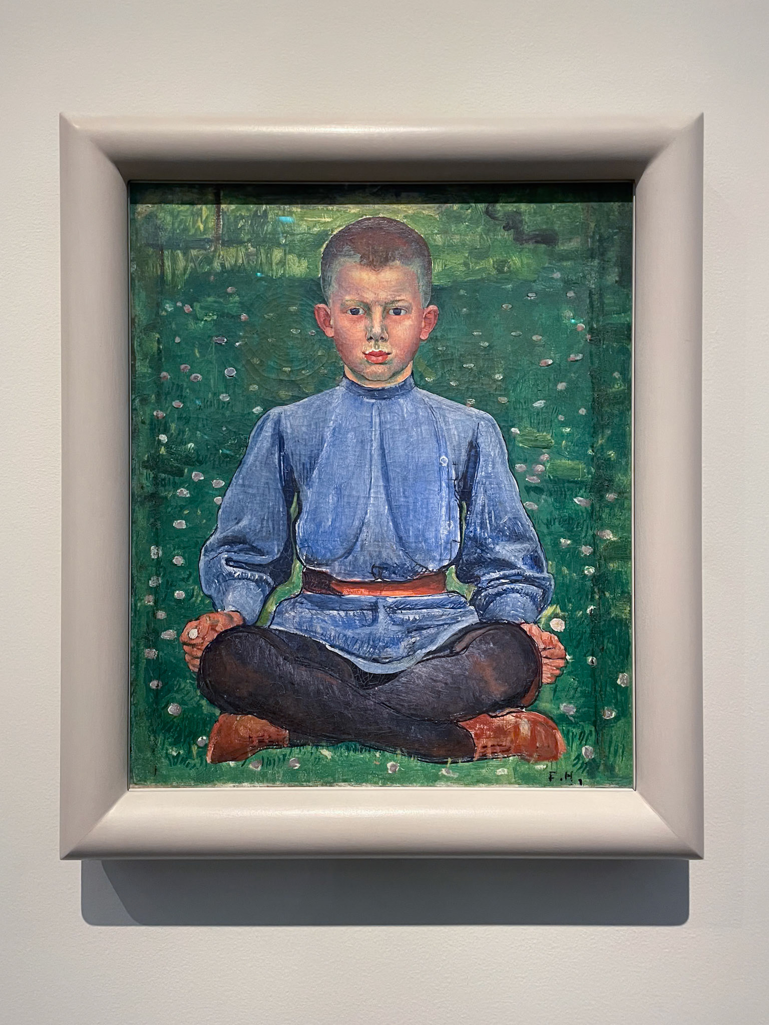 Portrait of Werner Miller, Ferdinand Hodler (1899)