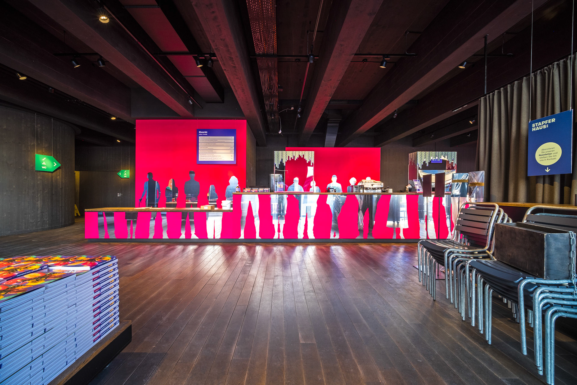 Stapferhaus, Lenzburg - "The people at the front, i.e. from the reception and bistro, are currently on short-time work and are looking forward to the fact that the Stapferhaus will hopefully open again soon." - Noemi Fraefel, responsible for communication and marketing