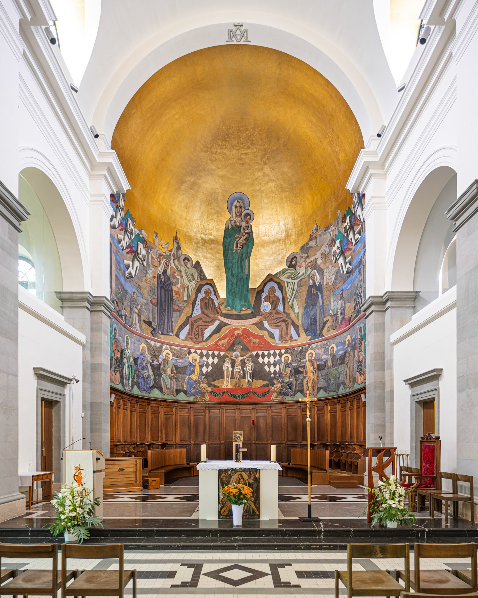 fresco by Italian painter Gino Severini